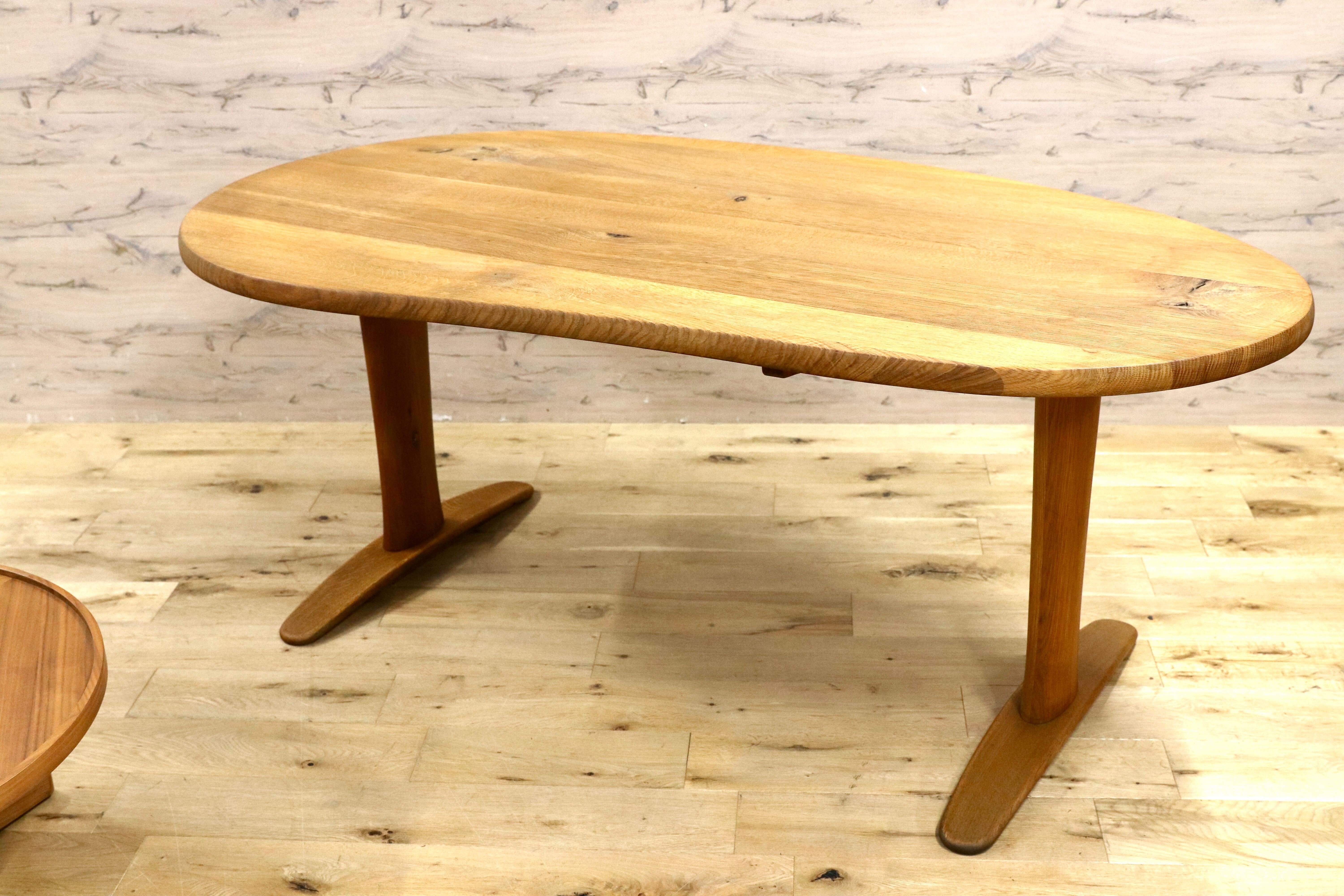 展示品 カンディハウス ナラ材 ダイニングテーブル デスク 和モダン