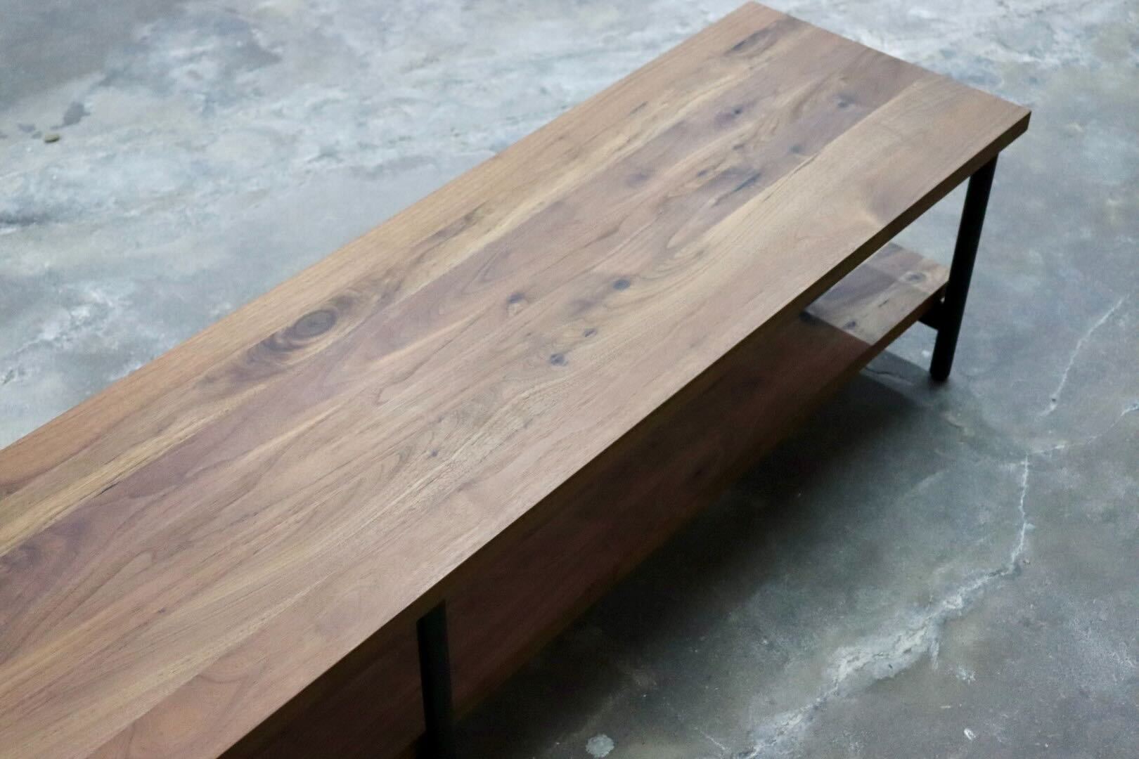 GMIK550○unico / ウニコ DIX ディクス AVボード ローボード TVボード リビング収納 ウォールナット 北欧スタイル インダストリアル 展示品