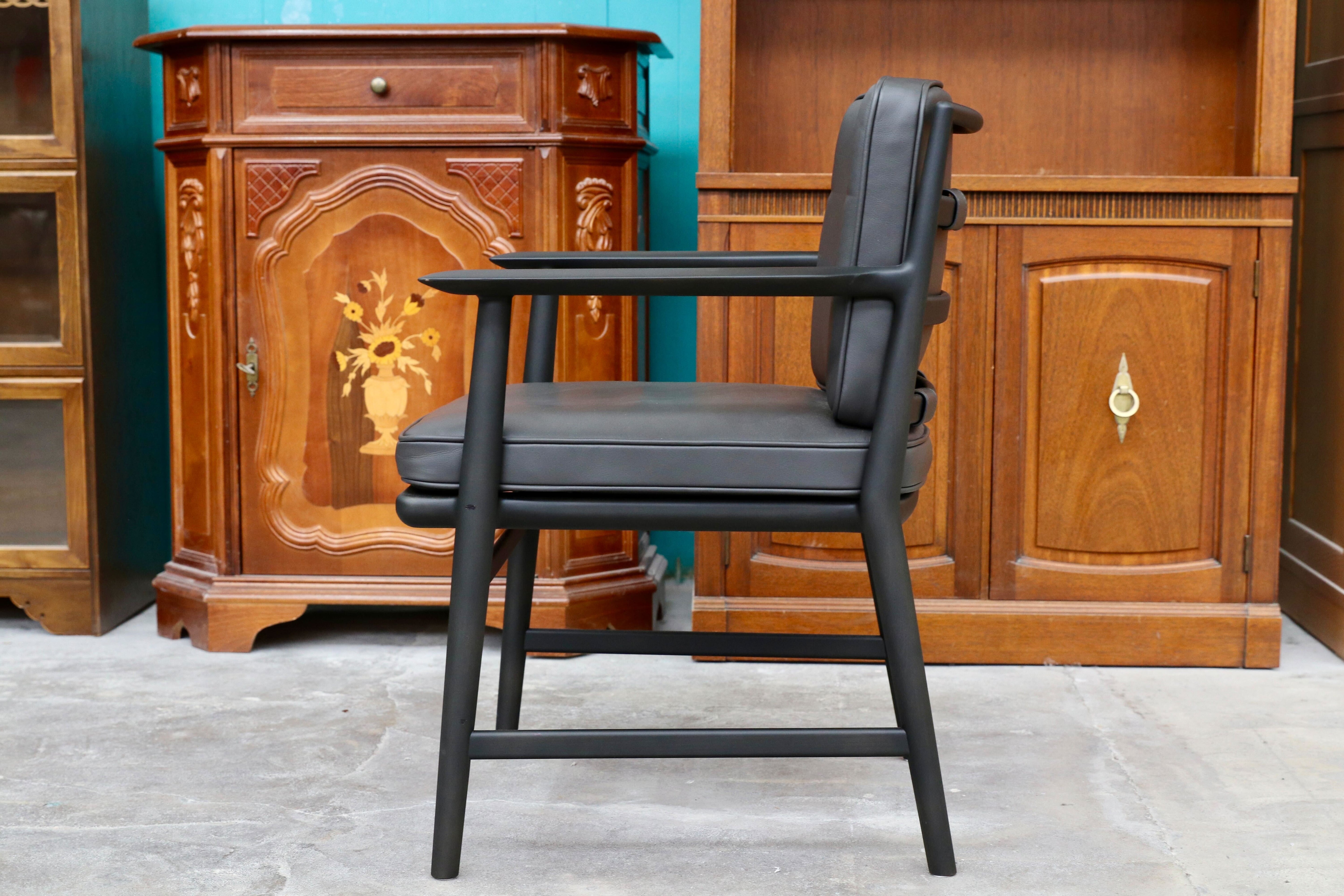 GMIK173○TIME & STYLE / タイムアンドスタイル THE SENSUAL LADDER BACK ARMCHAIR ダイニングチェア 椅子 定価24.2万 モデルルーム展示品.