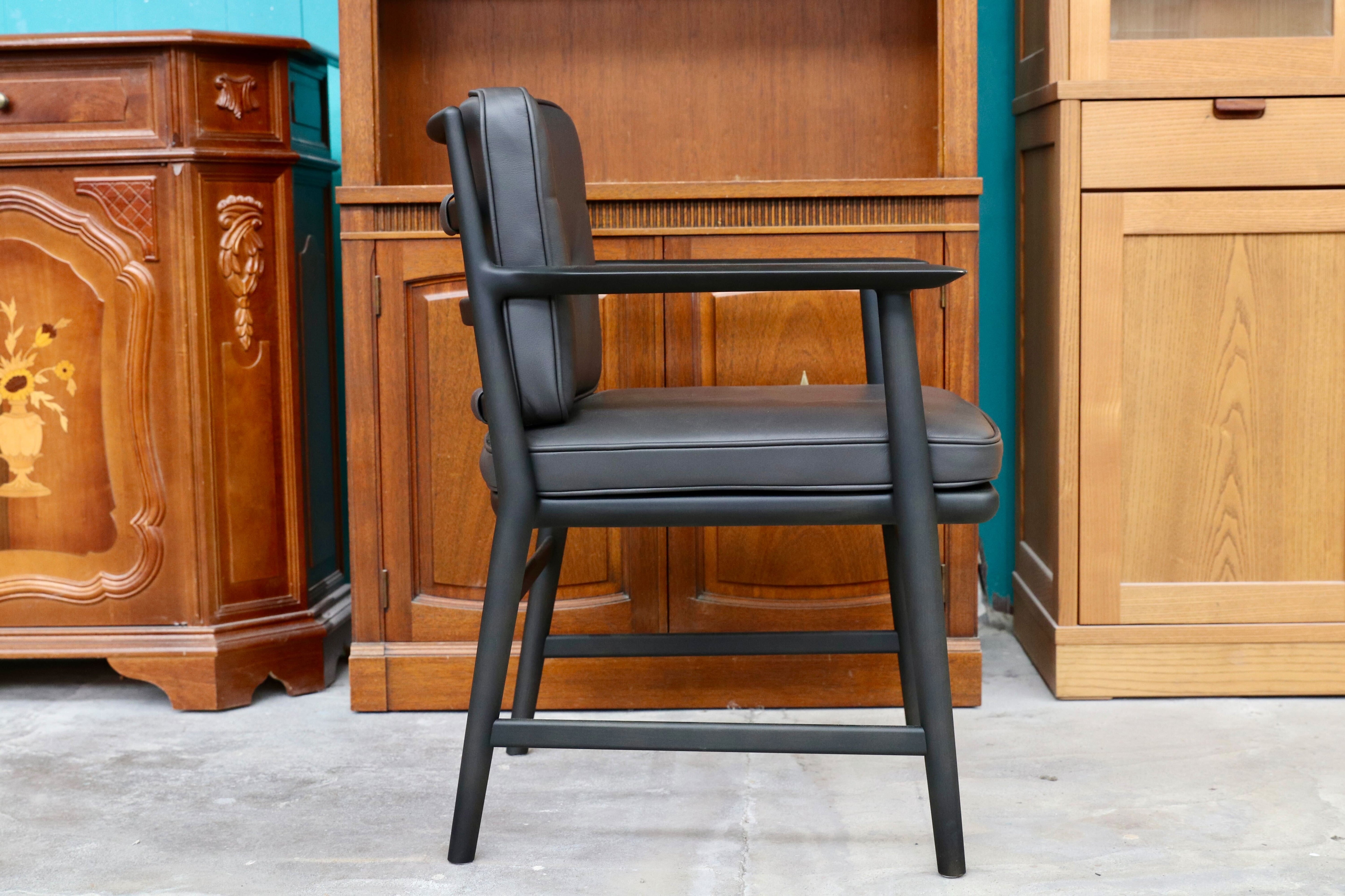 GMIK173○TIME & STYLE / タイムアンドスタイル THE SENSUAL LADDER BACK ARMCHAIR ダイニングチェア 椅子 定価24.2万 モデルルーム展示品.