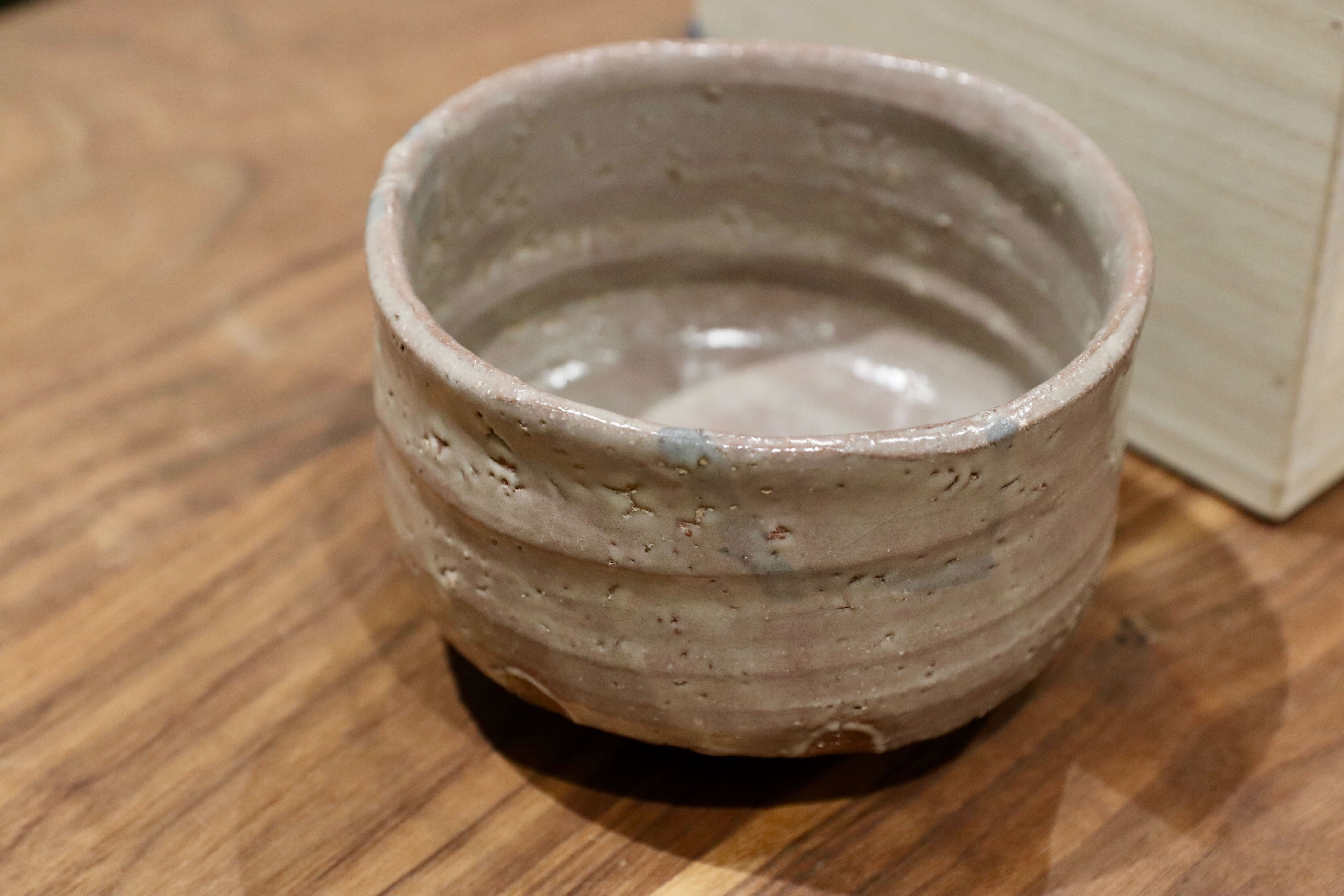 GMIO173○圭泉窯 北村圭泉 鉄絵茶碗 最高級 丹波焼 丹波篠山 陶磁器 未使用