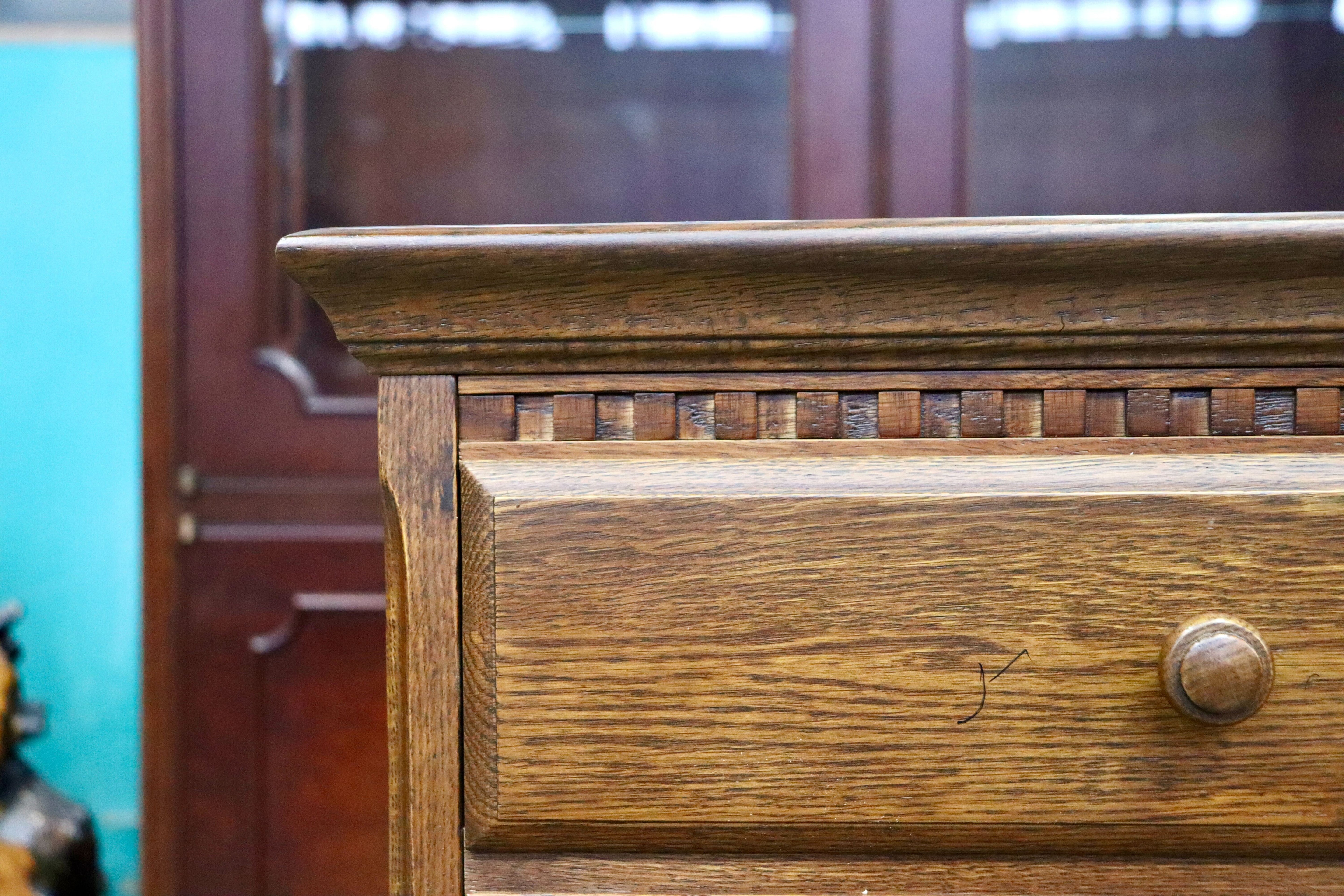 GMIS392○サイドボード リビングボード キャビネット 電話台 飾り棚 収納 木製 チェスト 引き出し カントリー レトロ アンティーク