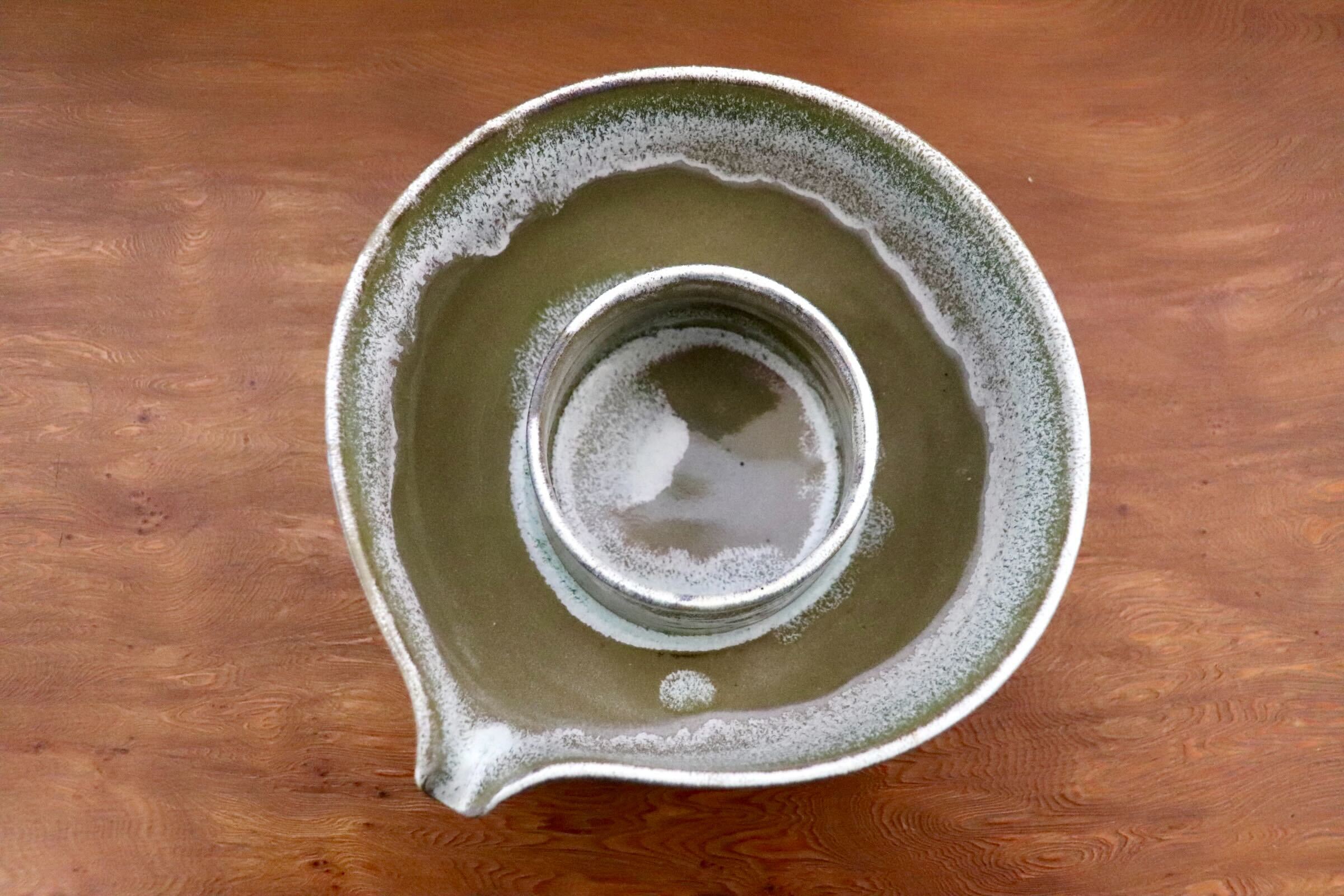 GMIO460○千代市陶房 清水千代市 丹波焼 片口鉢 伝統工芸