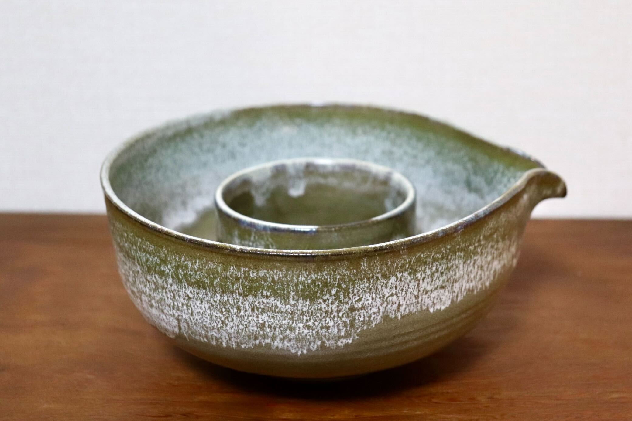 GMIO460○千代市陶房 清水千代市 丹波焼 片口鉢 伝統工芸