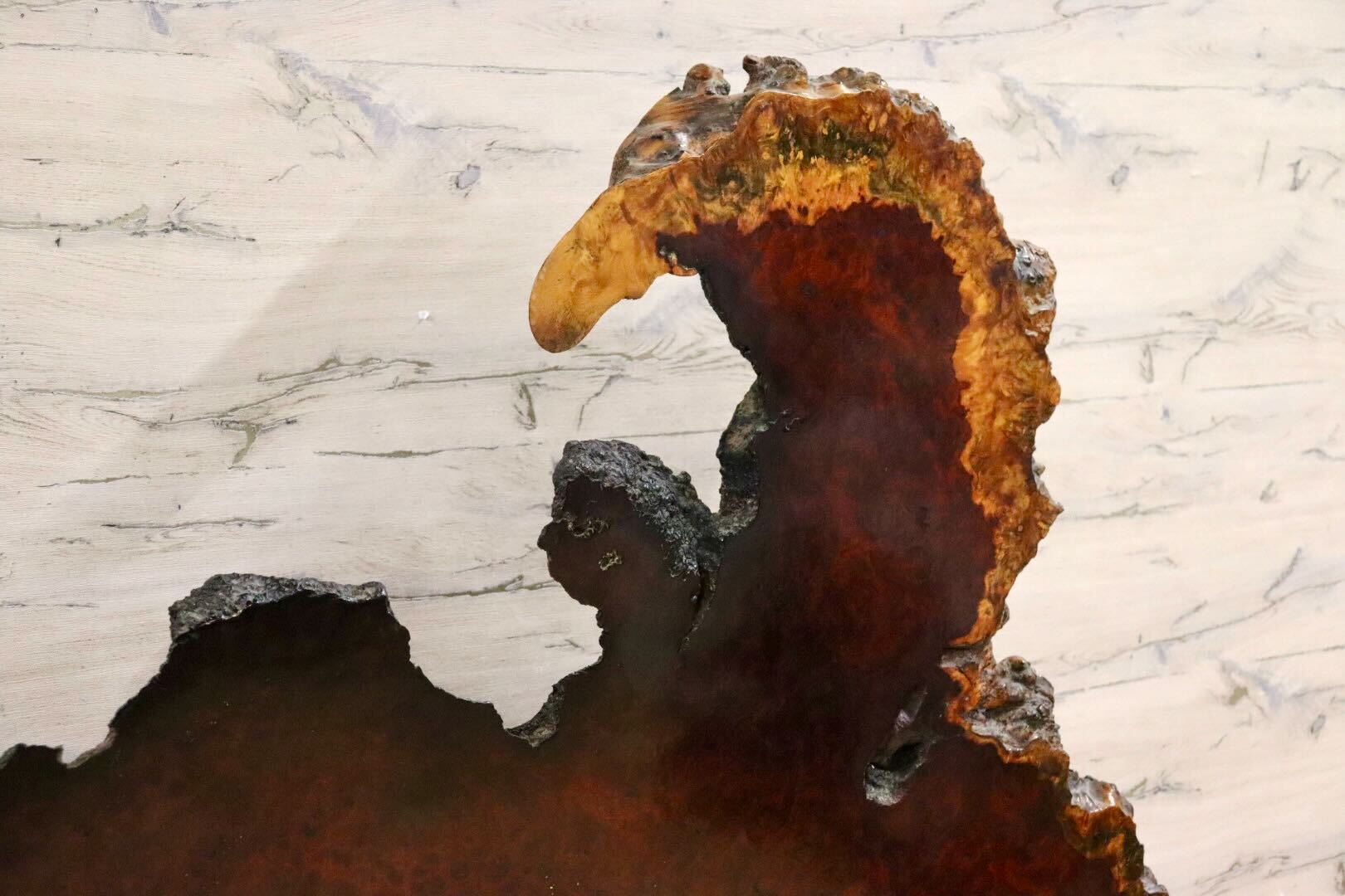 GMIH284A○最高級 花梨材 唐木 無垢 一枚板 衝立 間仕切り 屏風 飾り板 和家具 和モダン 玄関 和室 茶室 希少