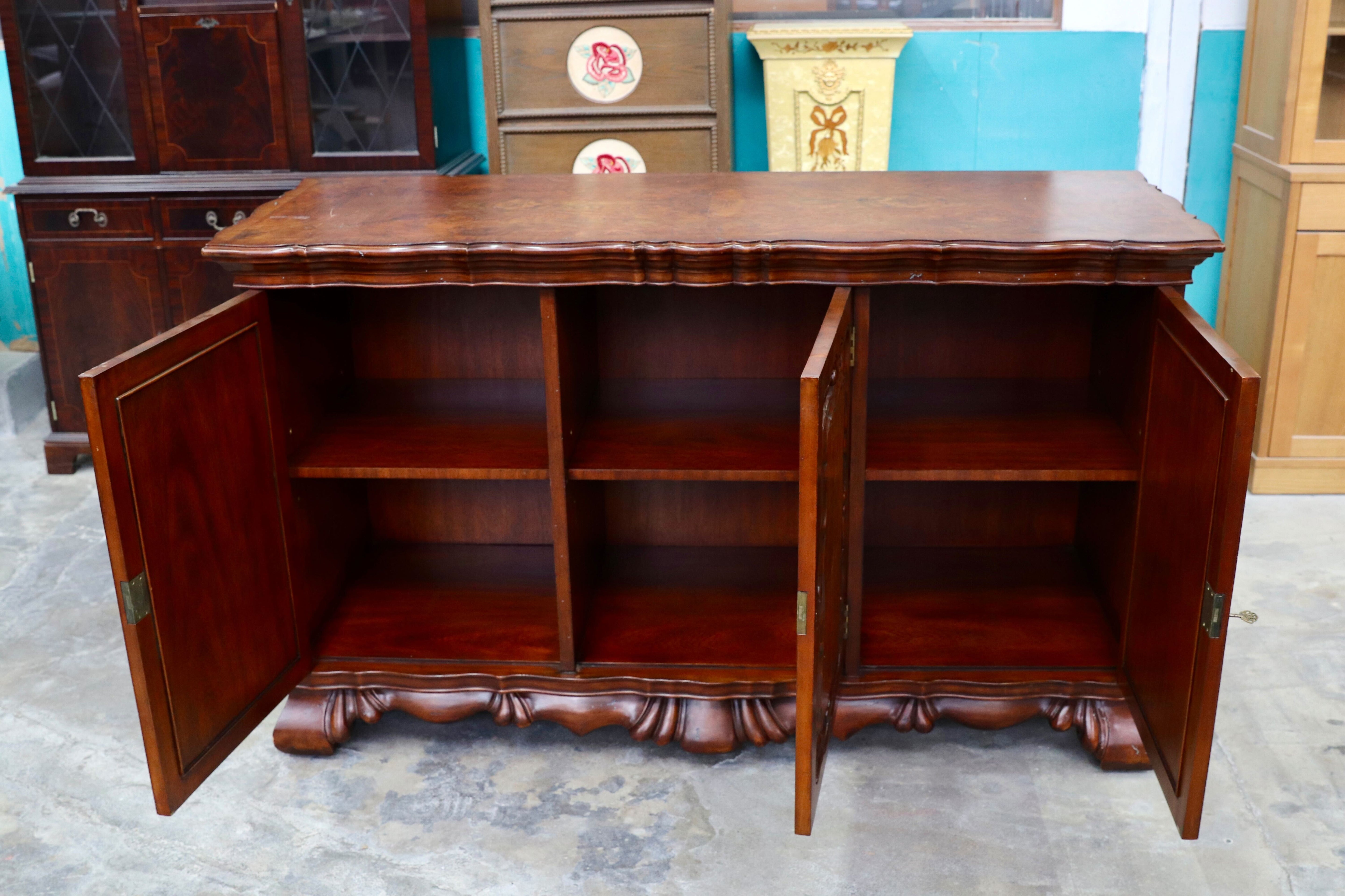 GMIK578○MAITLAND-SMITH / メートランズスミス 英国 アンティーク 稀少 サイドボード クラシック リビングボード 店舗什器 約160万