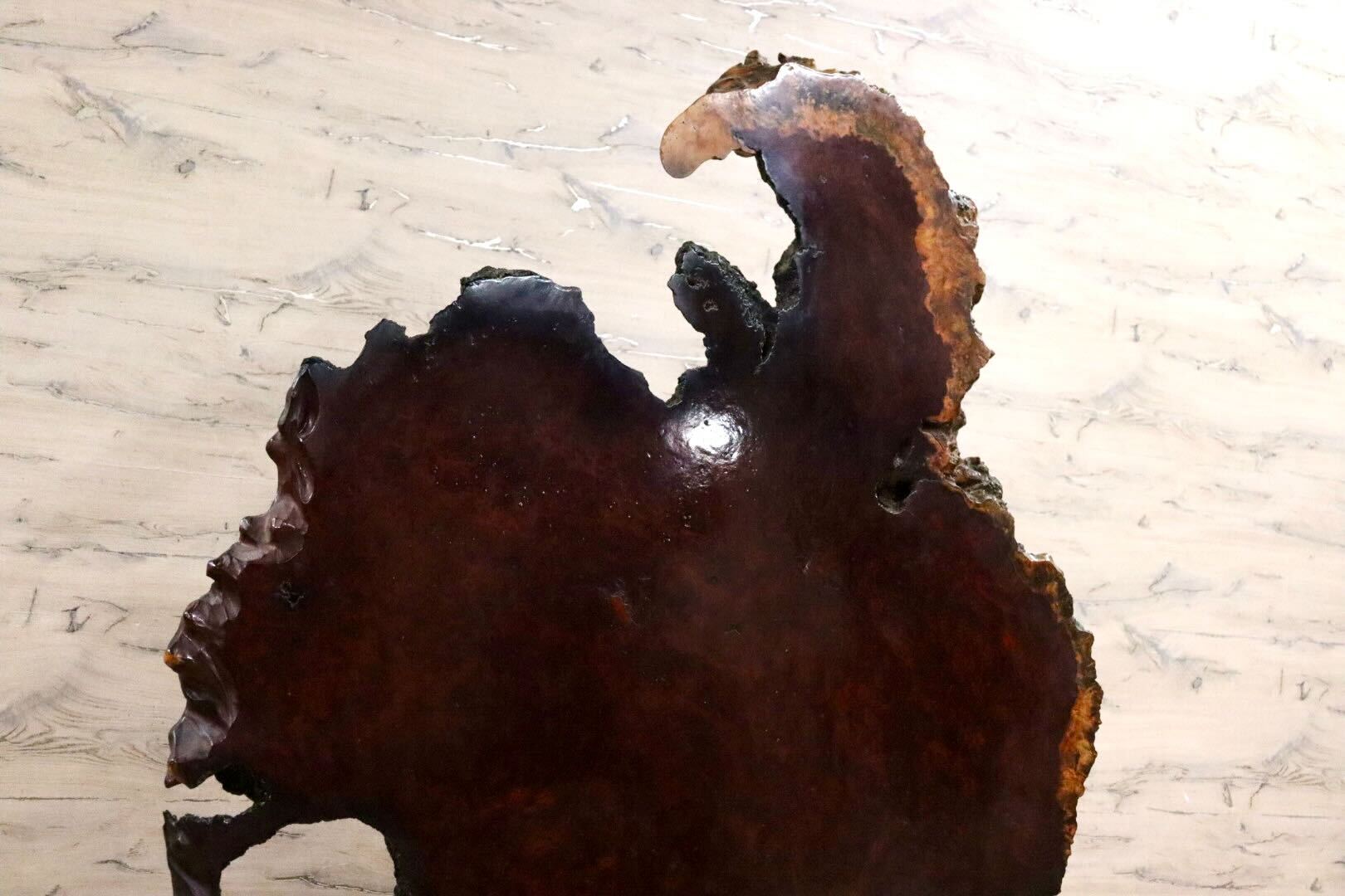 GMIH284A○最高級 花梨材 唐木 無垢 一枚板 衝立 間仕切り 屏風 飾り板 和家具 和モダン 玄関 和室 茶室 希少