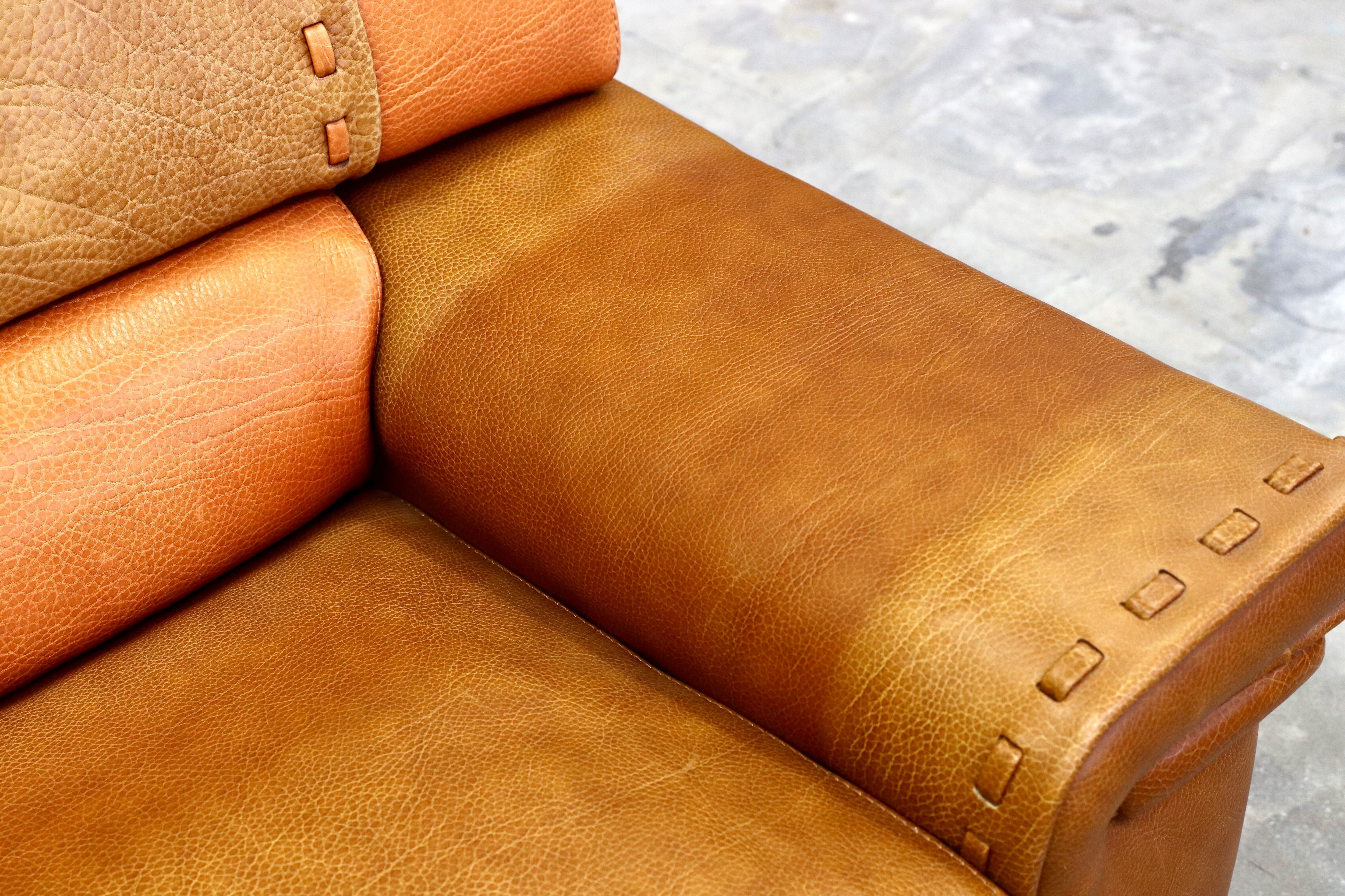 GMIK148○formenti / フォルメンティ イタリア製 最高級 ラグジュアリー シングルソファ 厚手本革 ブラウン ユーロカーサ取扱 約70万