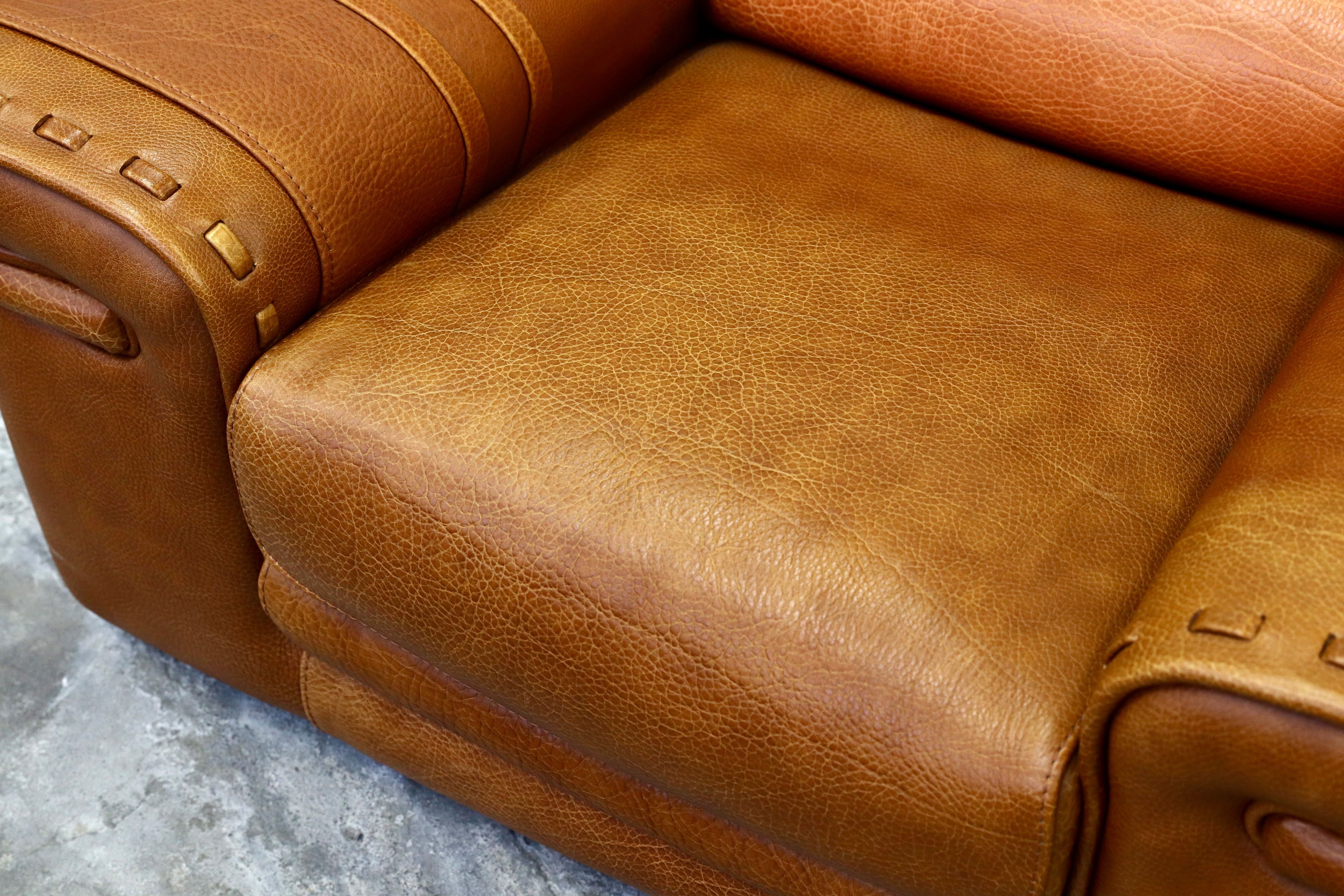 GMIK148○formenti / フォルメンティ イタリア製 最高級 ラグジュアリー シングルソファ 厚手本革 ブラウン ユーロカーサ取扱 約70万