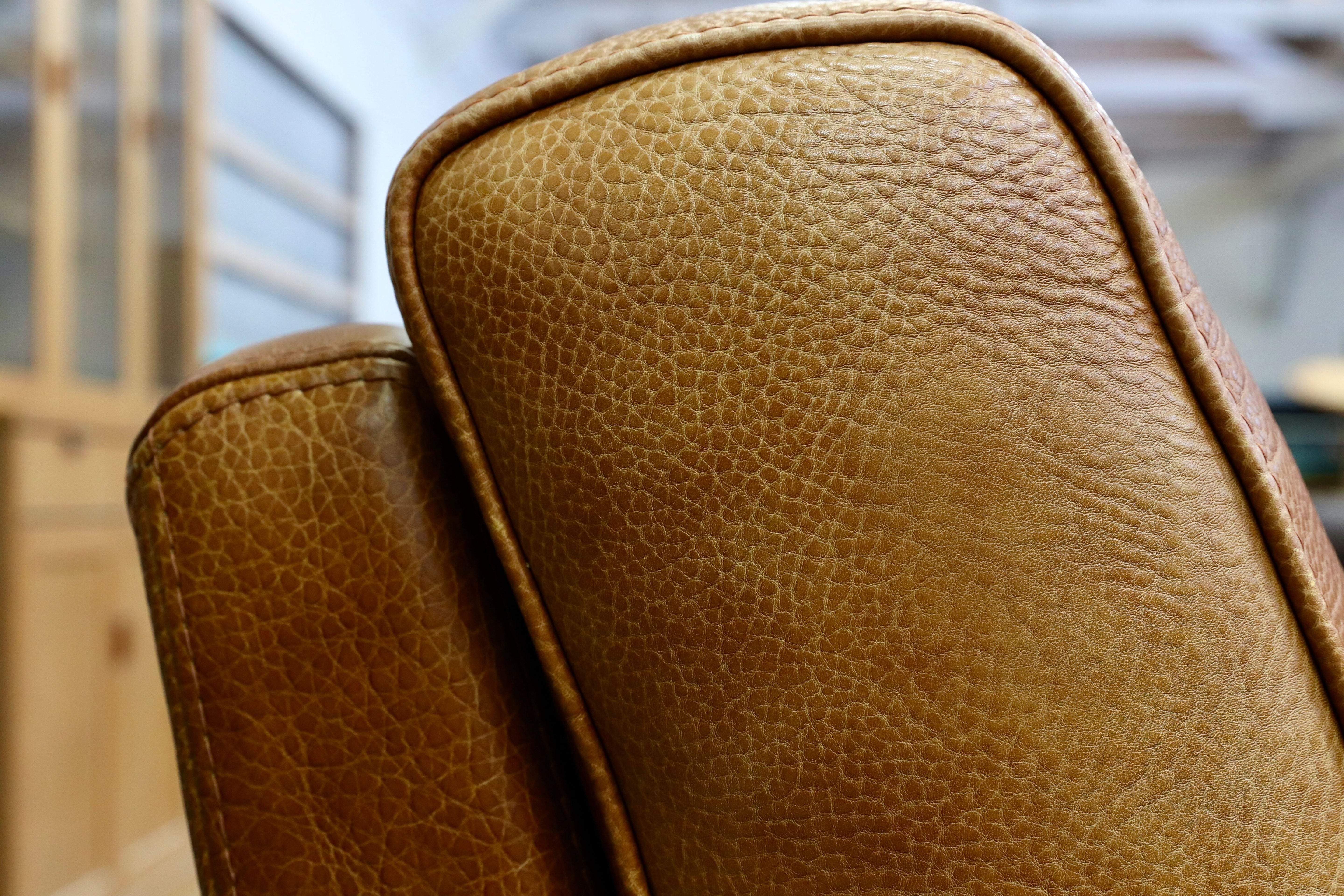 GMIK148○formenti / フォルメンティ イタリア製 最高級 ラグジュアリー シングルソファ 厚手本革 ブラウン ユーロカーサ取扱 約70万