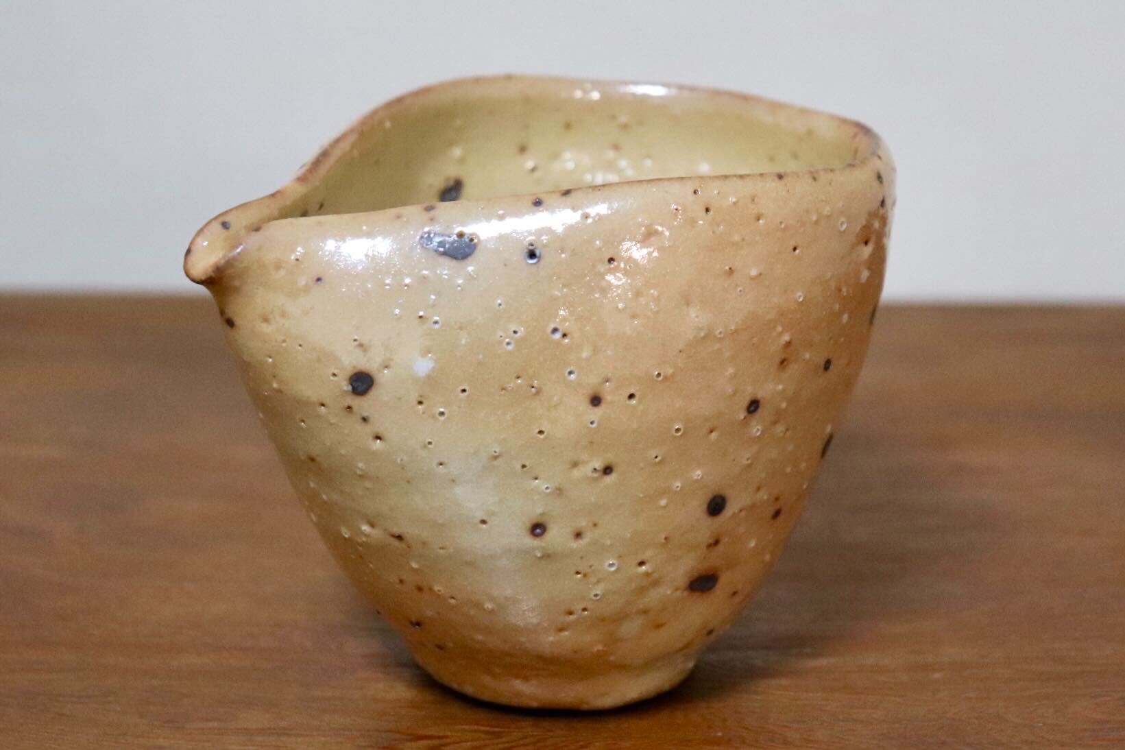 GMIO455C○千代市陶房 清水万佐年 丹波焼 片口 伝統工芸 丹波篠山 未使用