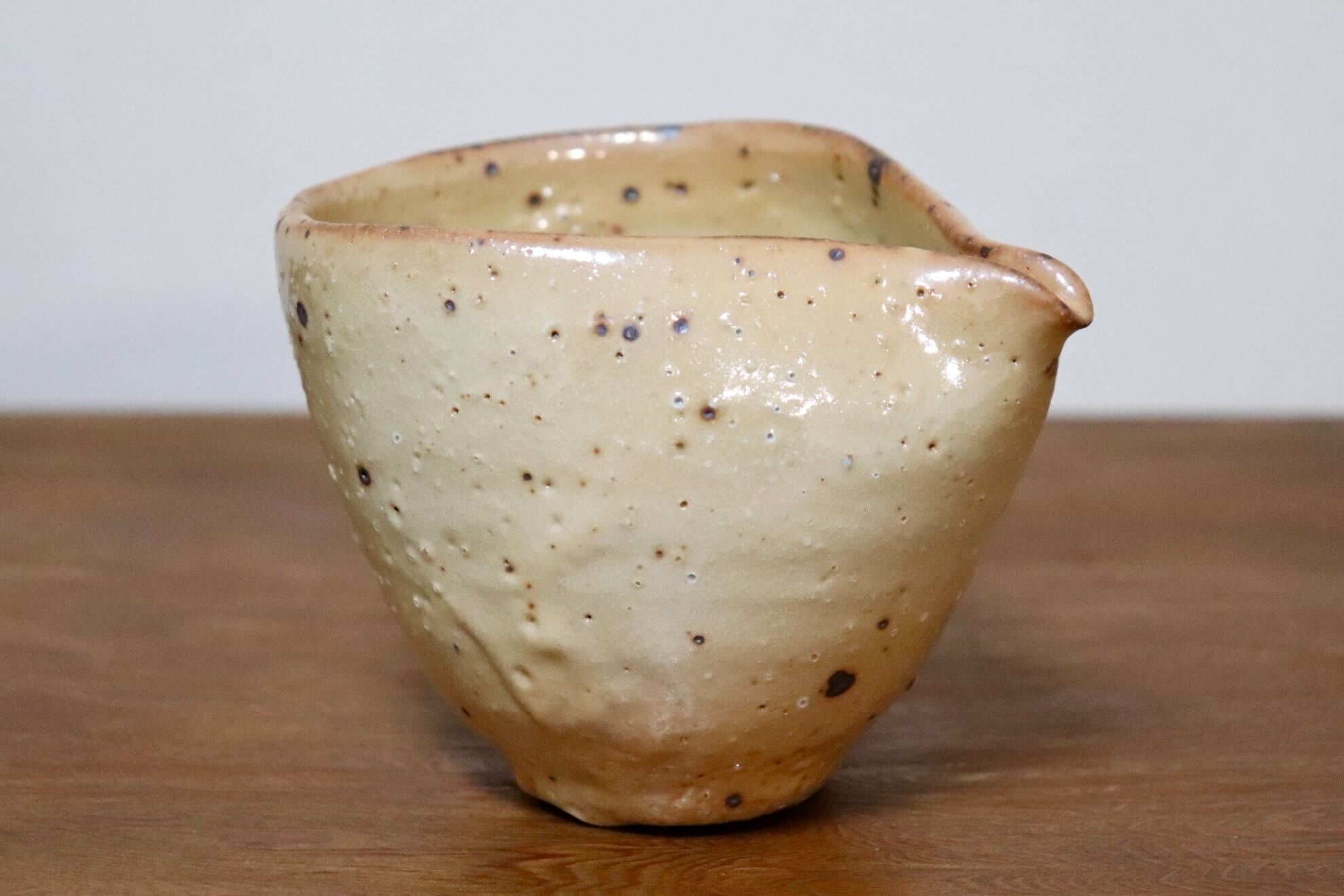 GMIO455C○千代市陶房 清水万佐年 丹波焼 片口 伝統工芸 丹波篠山 未使用