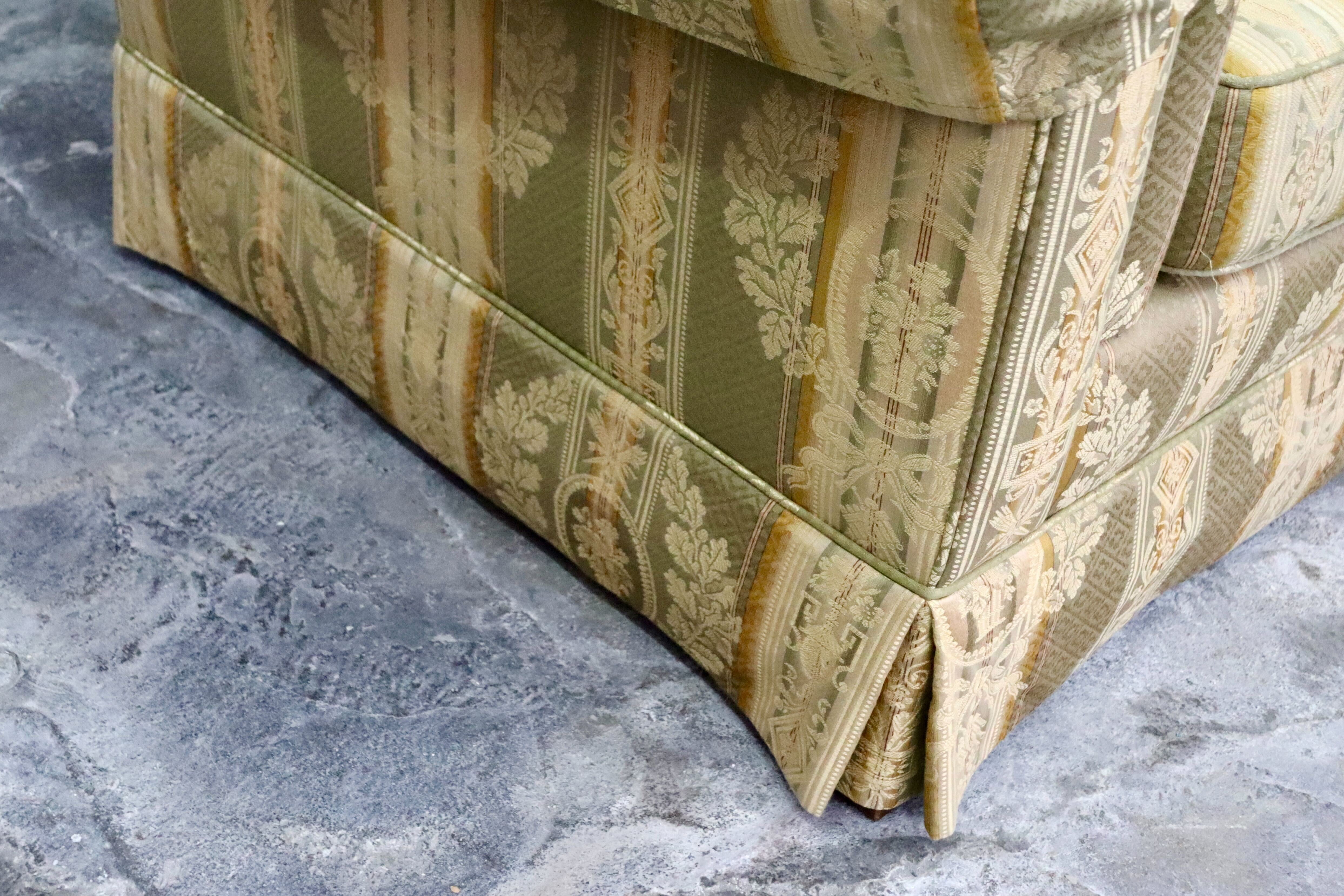 GMIK675A○DREXEL HERITAGE / ドレクセルヘリテイジ 2人掛けソファ ラブソファ 長椅子 ファブリック ヴィンテージ クラシック 高級家具