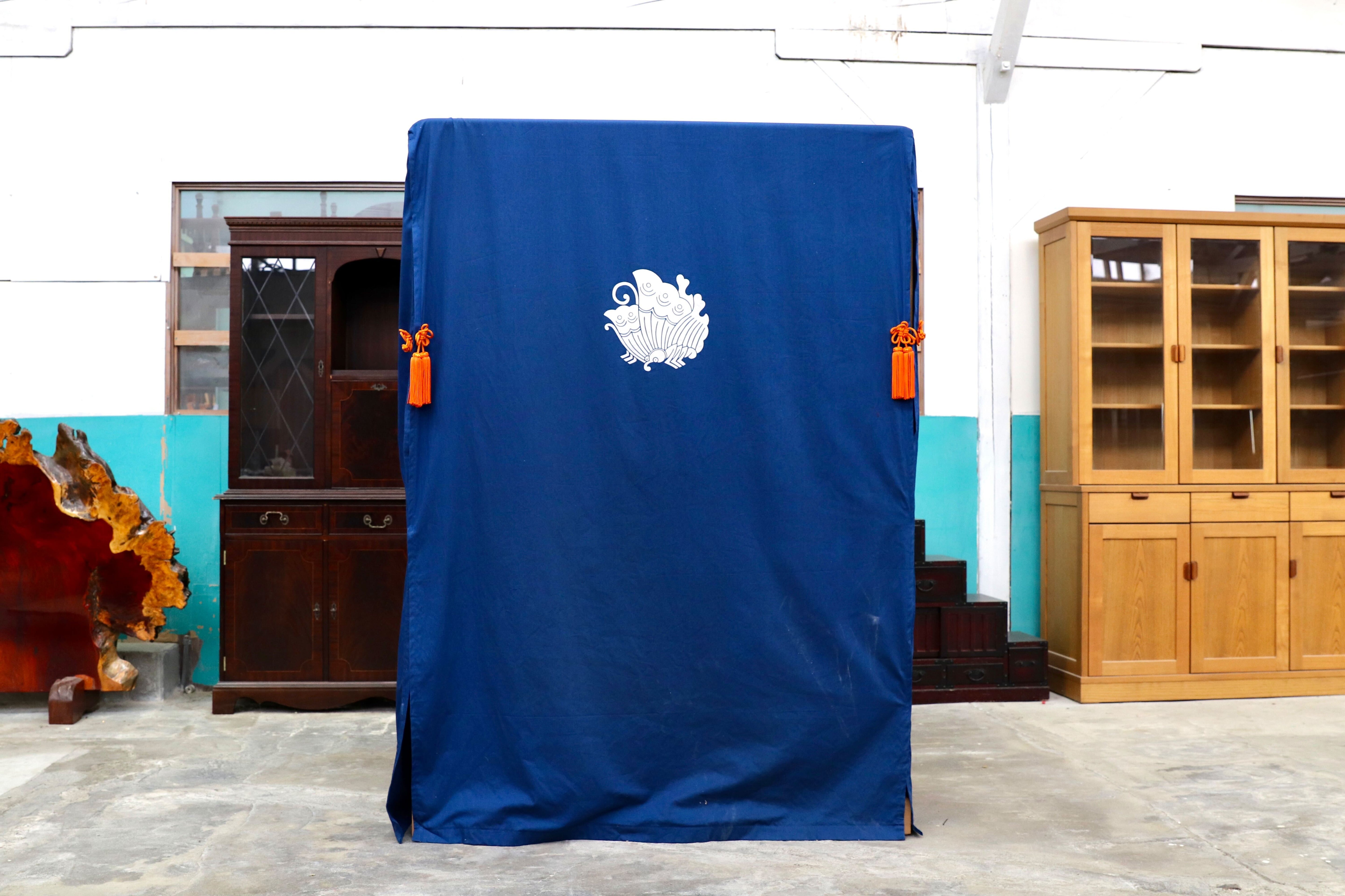 GMIS313○伝統工芸士 岡本国昭 紀州箪笥 和箪笥 着物箪笥 作家物 桐箪笥 和室 衣装箪笥 座敷 最高級 家具