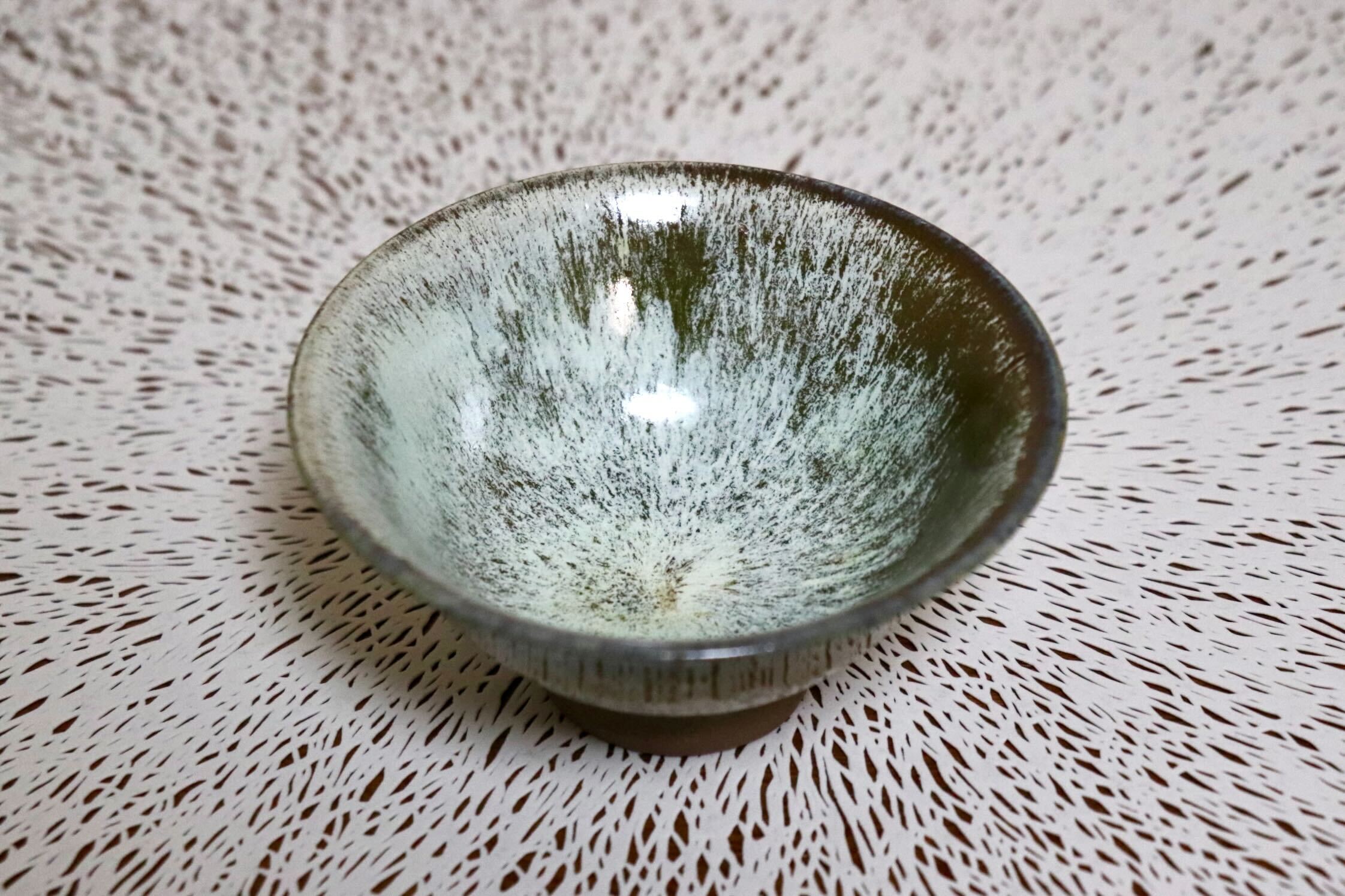 GMIO465B○千代市陶房 清水千代市 丹波焼 ごはん茶碗 陶器 丹波篠山 伝統工芸 未使用