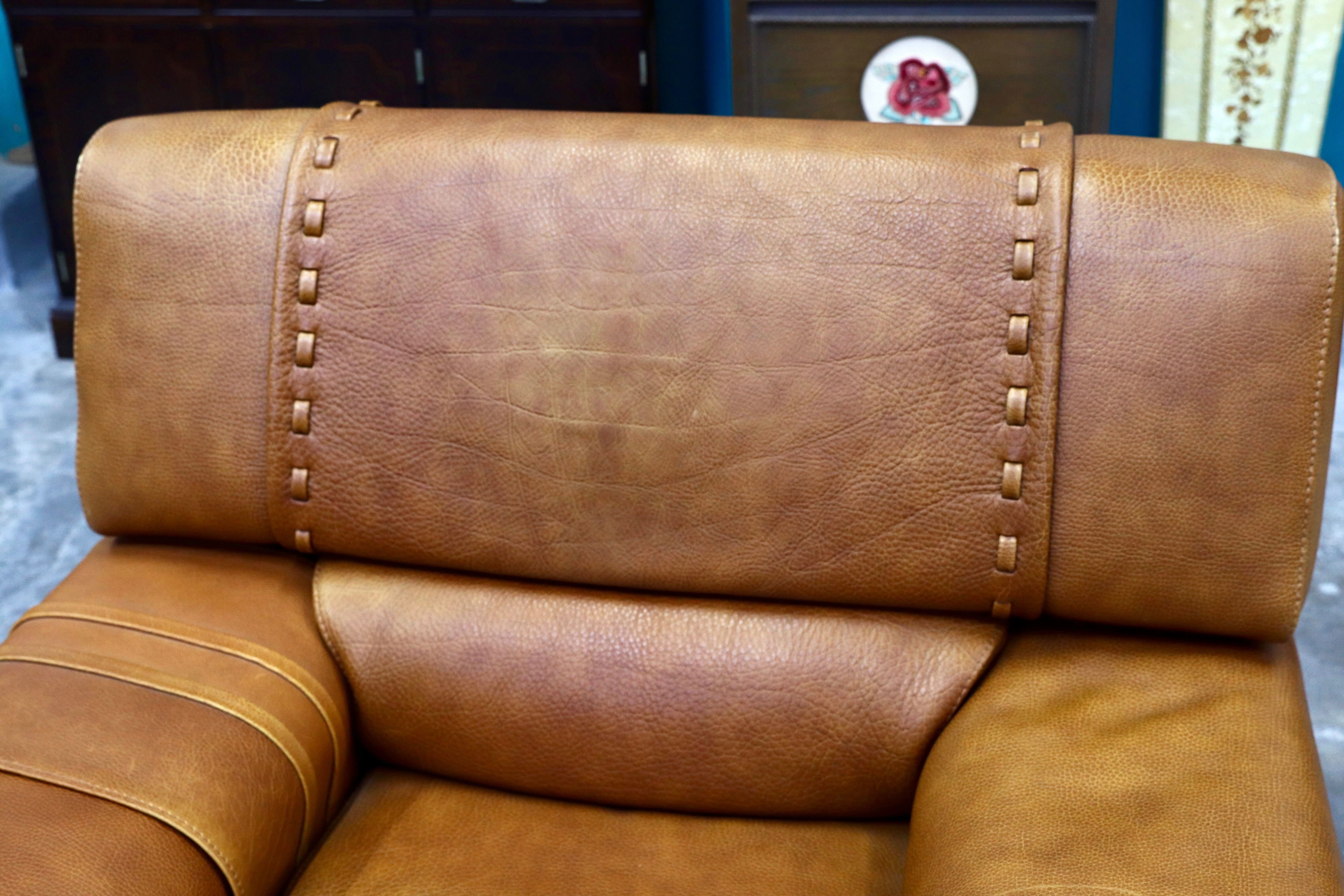 GMIK576A○formenti / フォルメンティ イタリア製 最高級 ラグジュアリー シングルソファ 厚手本革 ブラウン ユーロカーサ取扱 約70万