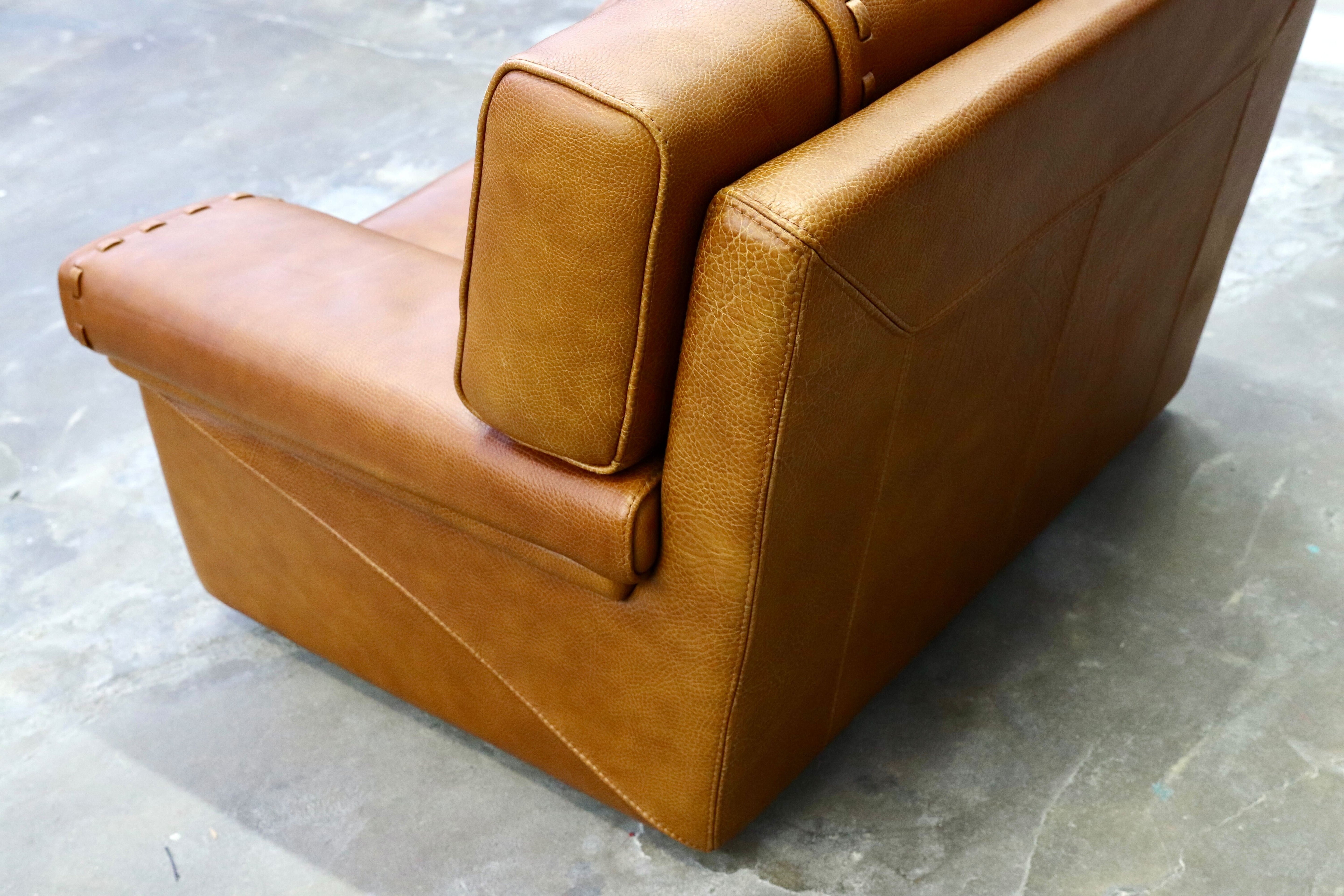 GMIK576A○formenti / フォルメンティ イタリア製 最高級 ラグジュアリー シングルソファ 厚手本革 ブラウン ユーロカーサ取扱 約70万