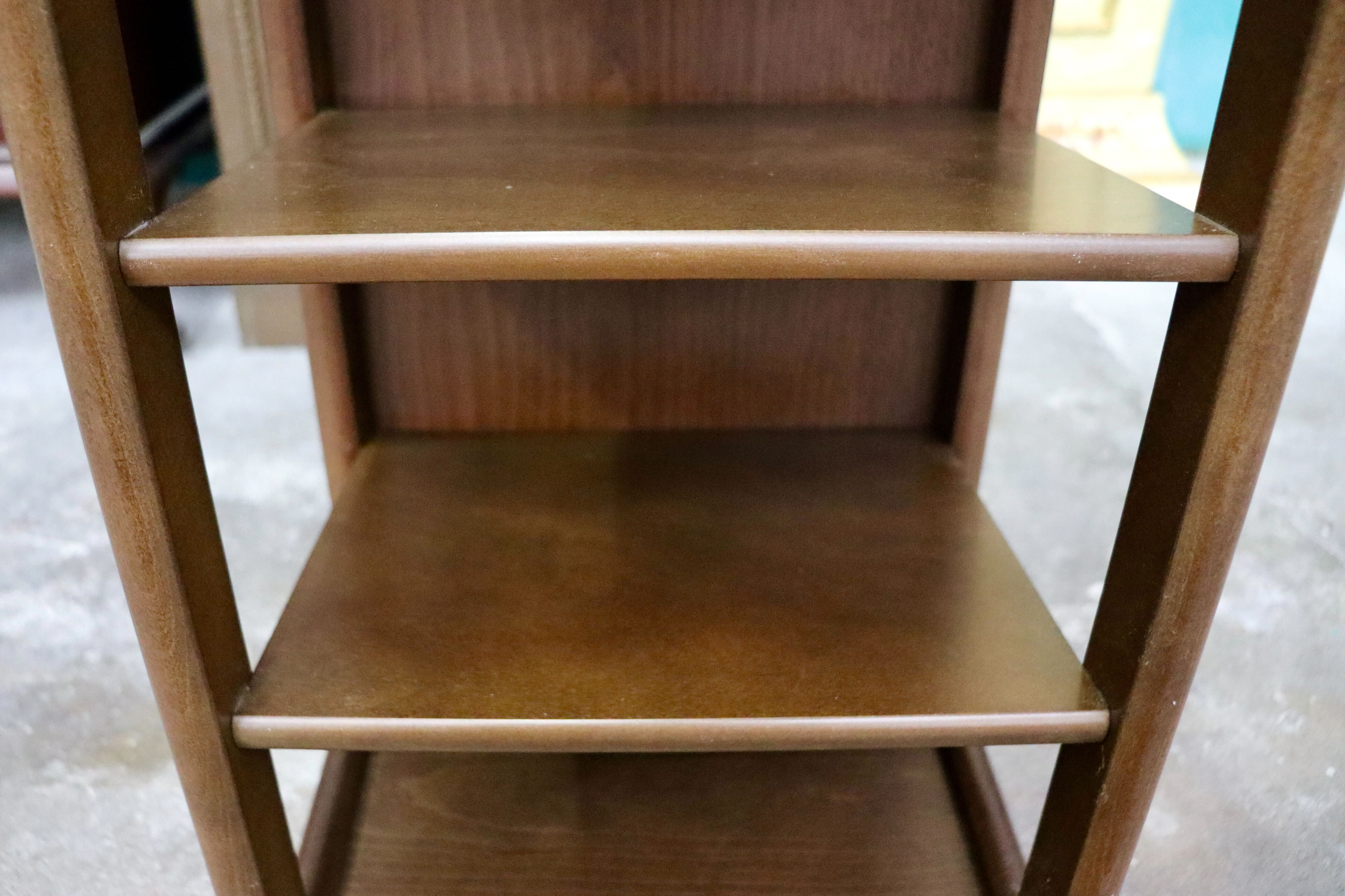 GMIK804○karimoku / カリモク スリッパラック 収納ラック 玄関収納 スリッパ立て 収納棚 レトロ ヴィンテージ 国産家具