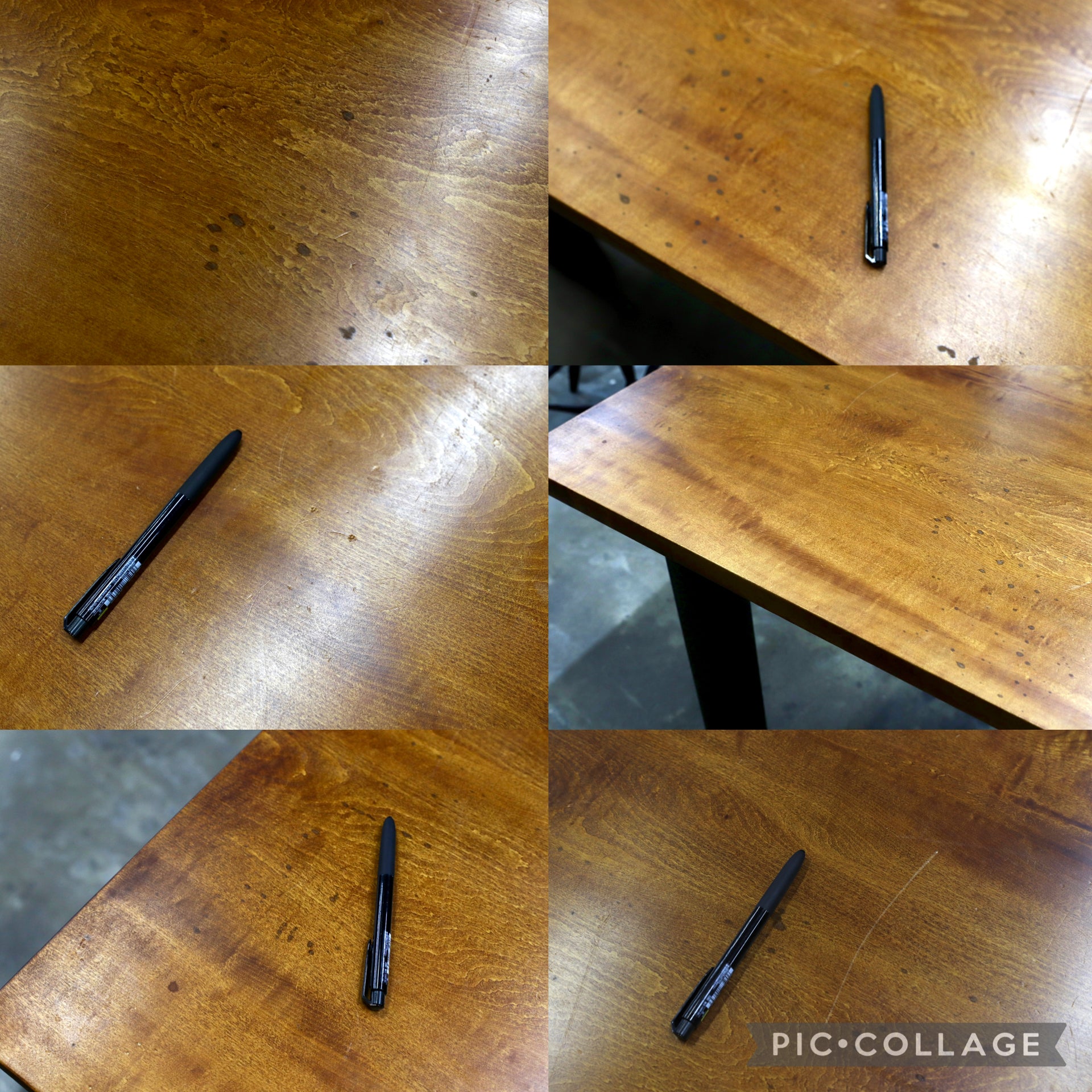 GMJS231○推定栃材 一枚板 無垢材 ダイニングテーブル デスク 縮杢 虎杢 工房家具 和モダン 民芸家具 作業台 店舗什器