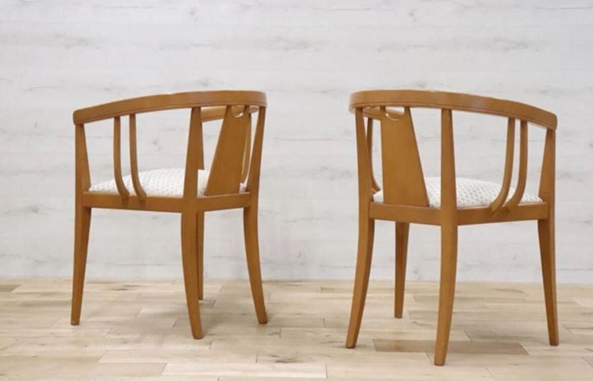 GMCK277B○イタリア製 Mod Dep アンティーク アームチェア ヨーロピアン クラシック 椅子 チェア 2脚セット