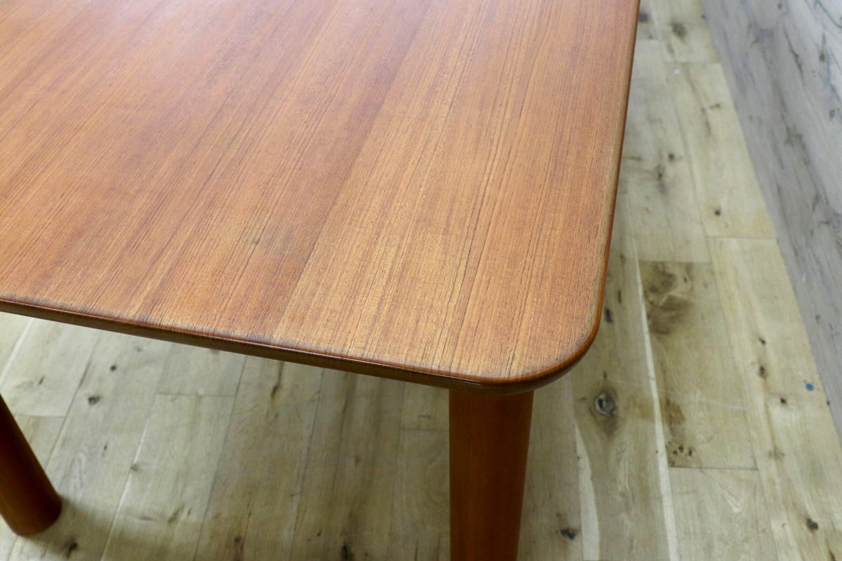 GMJS282Z○HITA CRAFT / 日田工芸 チーク無垢材 ダイニングテーブル 食卓テーブル 北欧スタイル ジャパンヴィンテージ オイル仕上 稀少