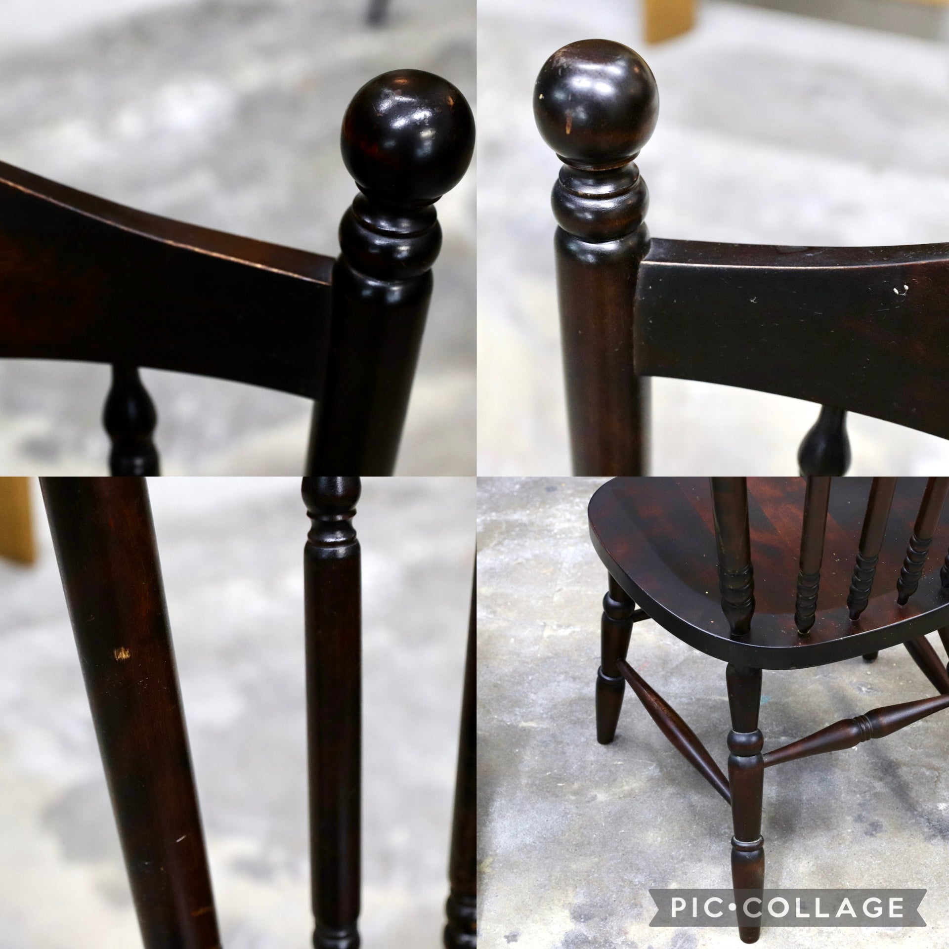 GMJK342A○北海道民芸家具 ウィンザーチェア 2脚セット 樺材 ダイニングチェア 椅子 国産家具 民芸家具 クラシック 飛騨産業