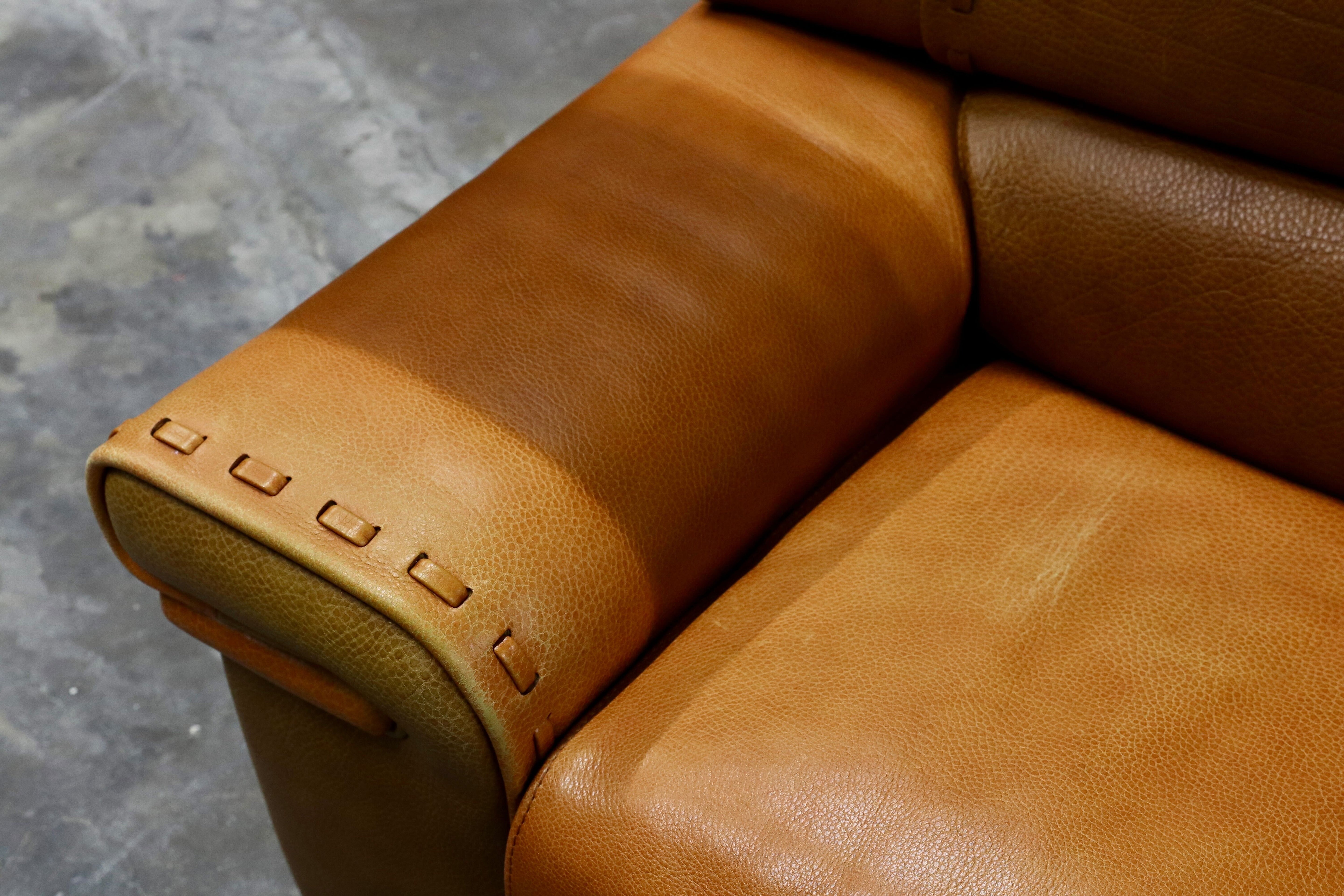 GMIK576D○formenti / フォルメンティ イタリア製 最高級 ラグジュアリー シングルソファ 厚手本革 ブラウン ユーロカーサ取扱 約70万