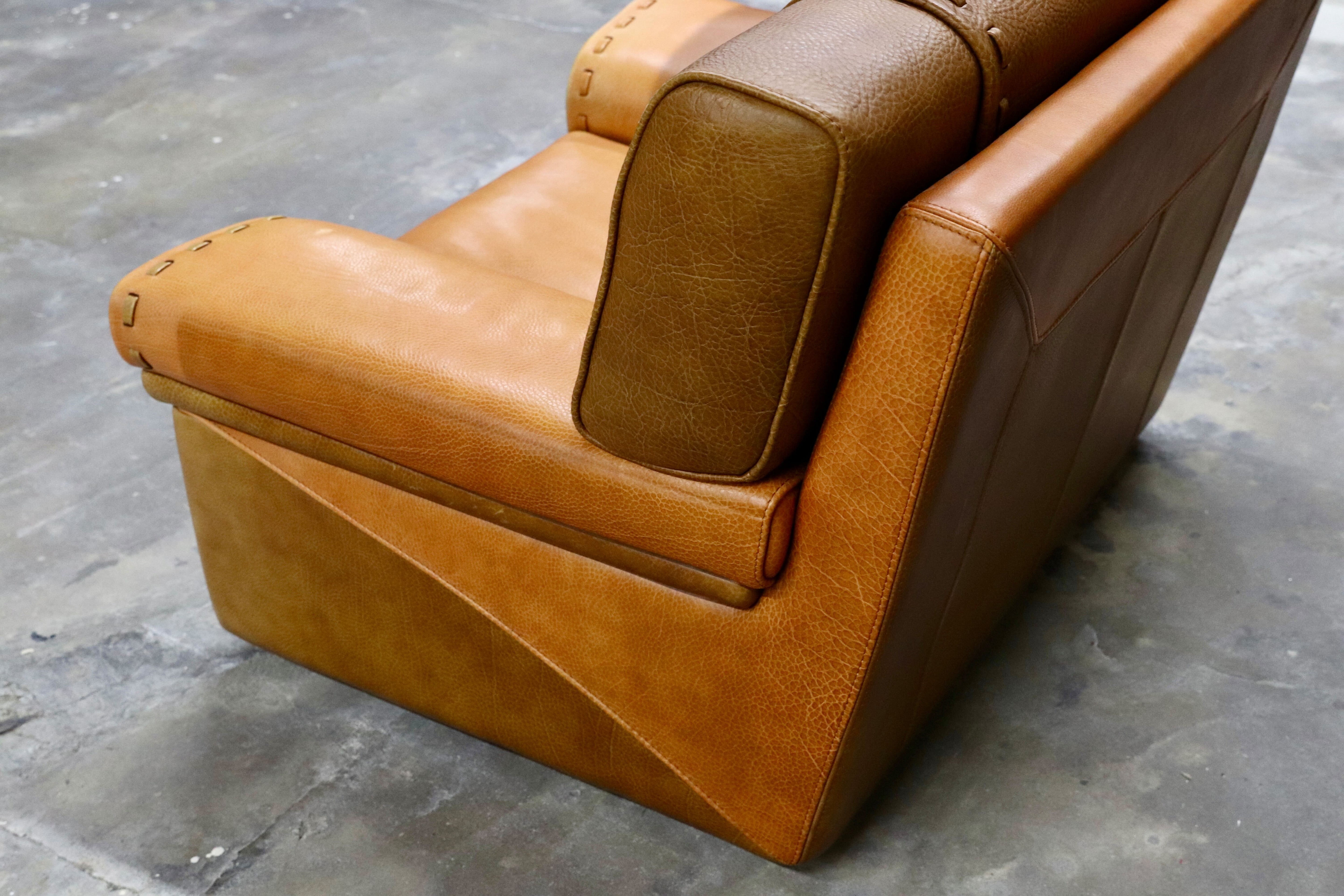 GMIK576D○formenti / フォルメンティ イタリア製 最高級 ラグジュアリー シングルソファ 厚手本革 ブラウン ユーロカーサ取扱 約70万