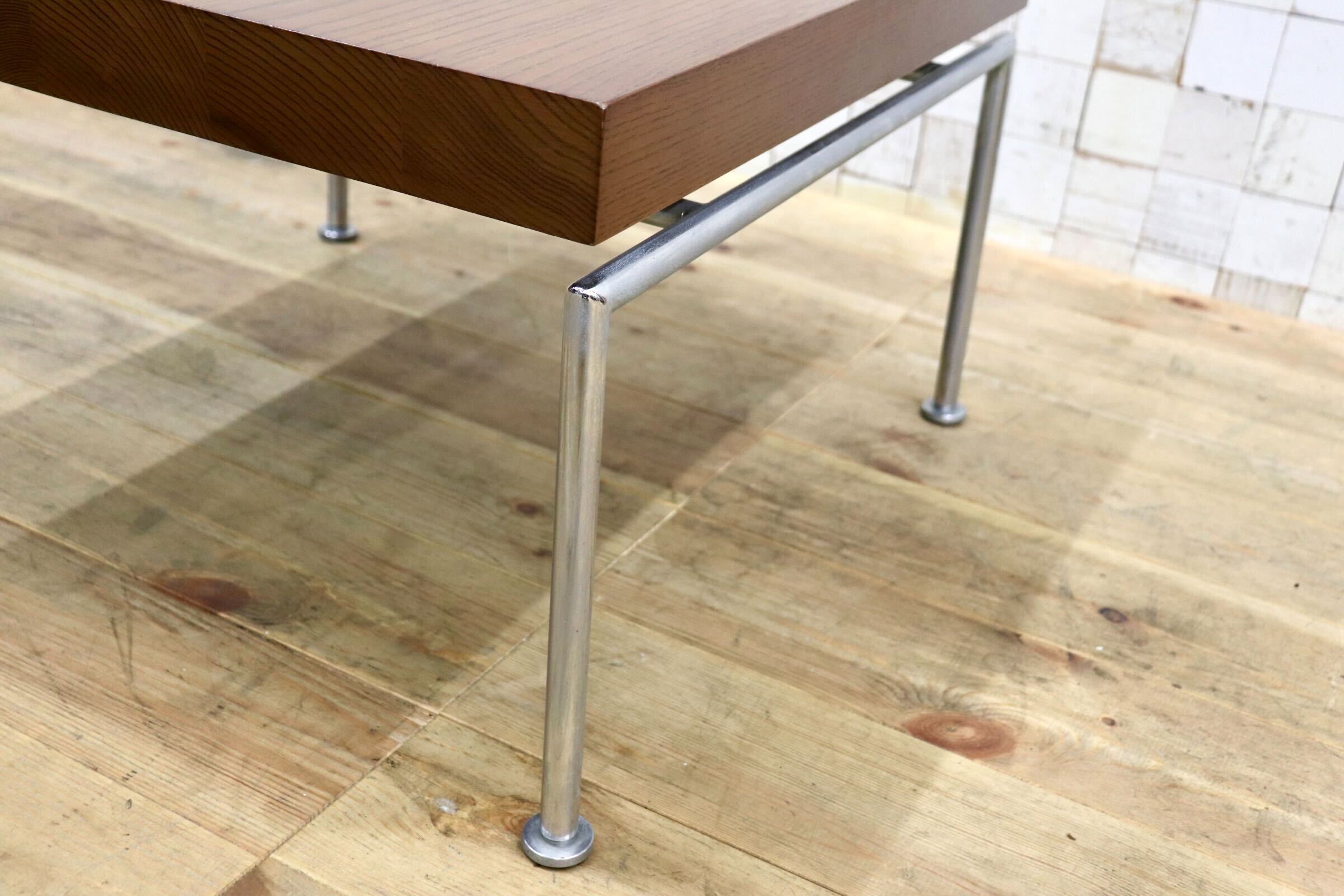 GMIH473A〇オーク無垢材 サイドテーブル コーヒーテーブル リビングテーブル センターテーブル 北欧スタイル 検) トラックファニチャー