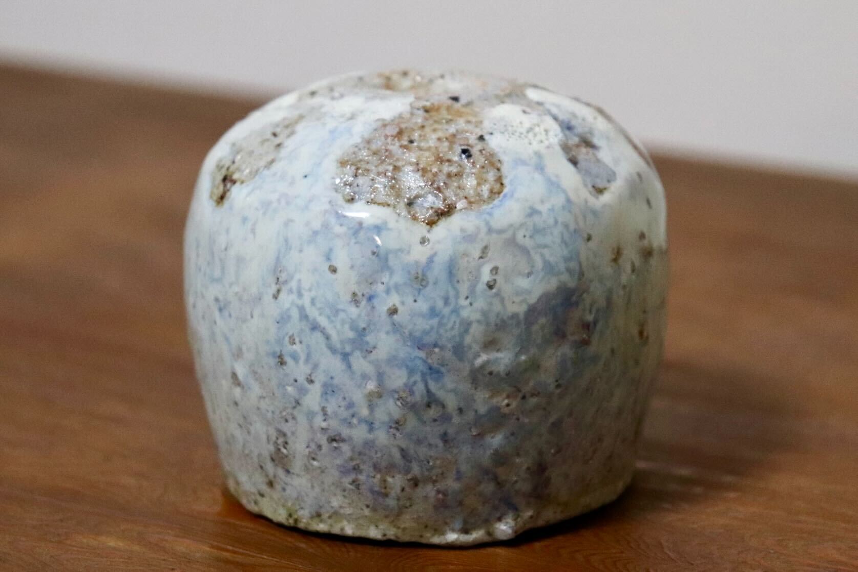 GMIO435G○千代市陶房 清水万佐年 丹波焼 ぐい呑み 酒器 伝統工芸 丹波篠山 未使用