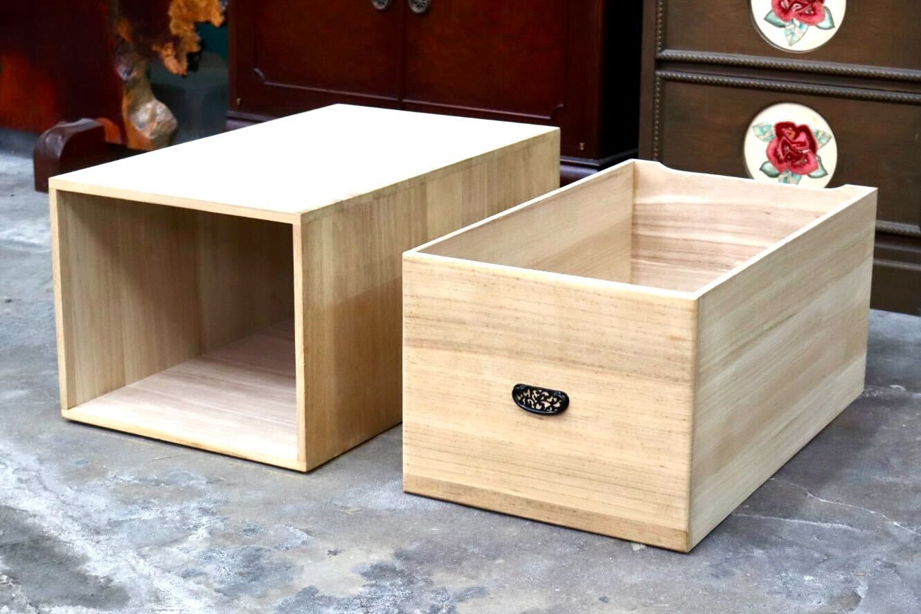 GMIH371B○桐箪笥 チェスト 収納家具 和家具 引き出し 金具 押入れ クローゼット シンプル