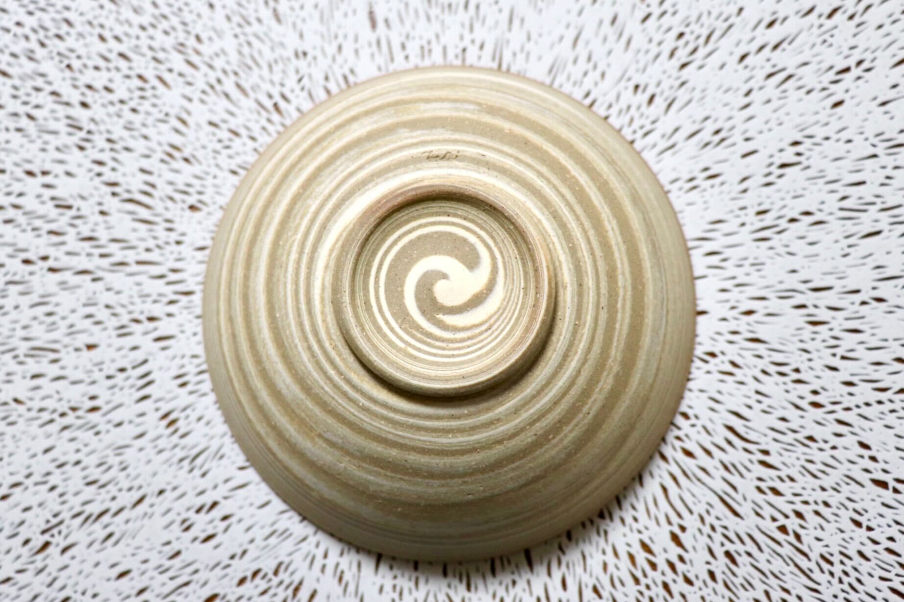 GMIO452A○千代市陶房 清水万佐年 丹波焼 ごはん茶碗 鉢 陶器 丹波篠山 伝統工芸 未使用