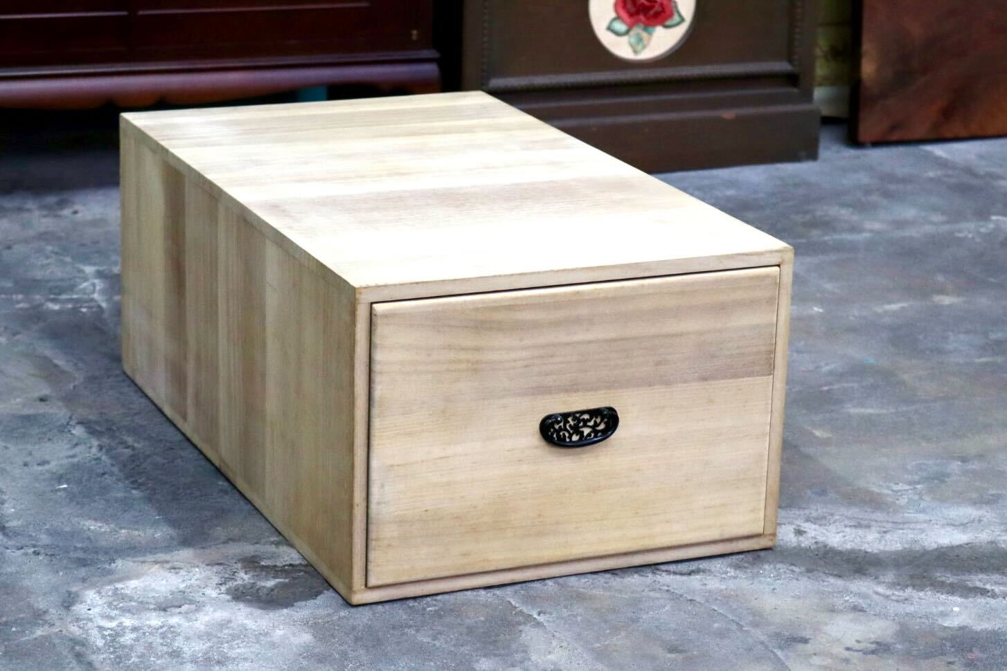 GMIH371C○桐箪笥 チェスト 収納家具 和家具 引き出し 金具 押入れ クローゼット シンプル