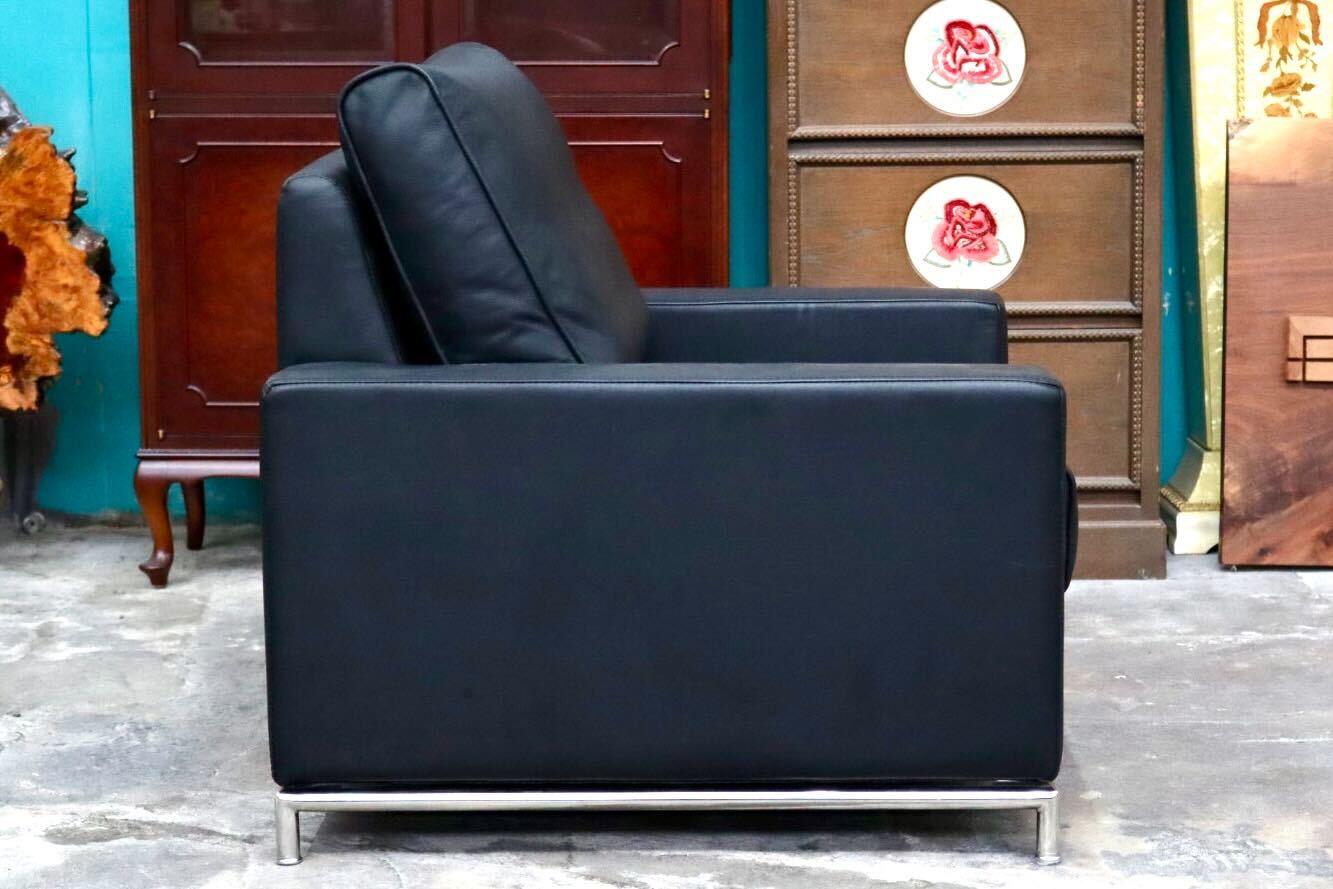 GMIK881○crastina / クラスティーナ ULTIMA ウルティマ 1人掛けソファ シングルソファ アームチェア 本革 モダン