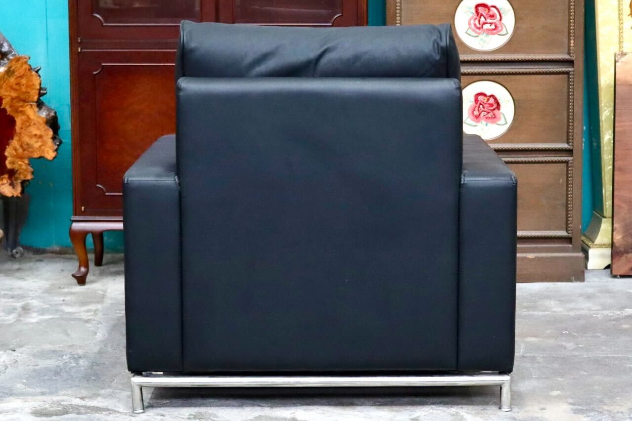 GMIK881○crastina / クラスティーナ ULTIMA ウルティマ 1人掛けソファ シングルソファ アームチェア 本革 モダン