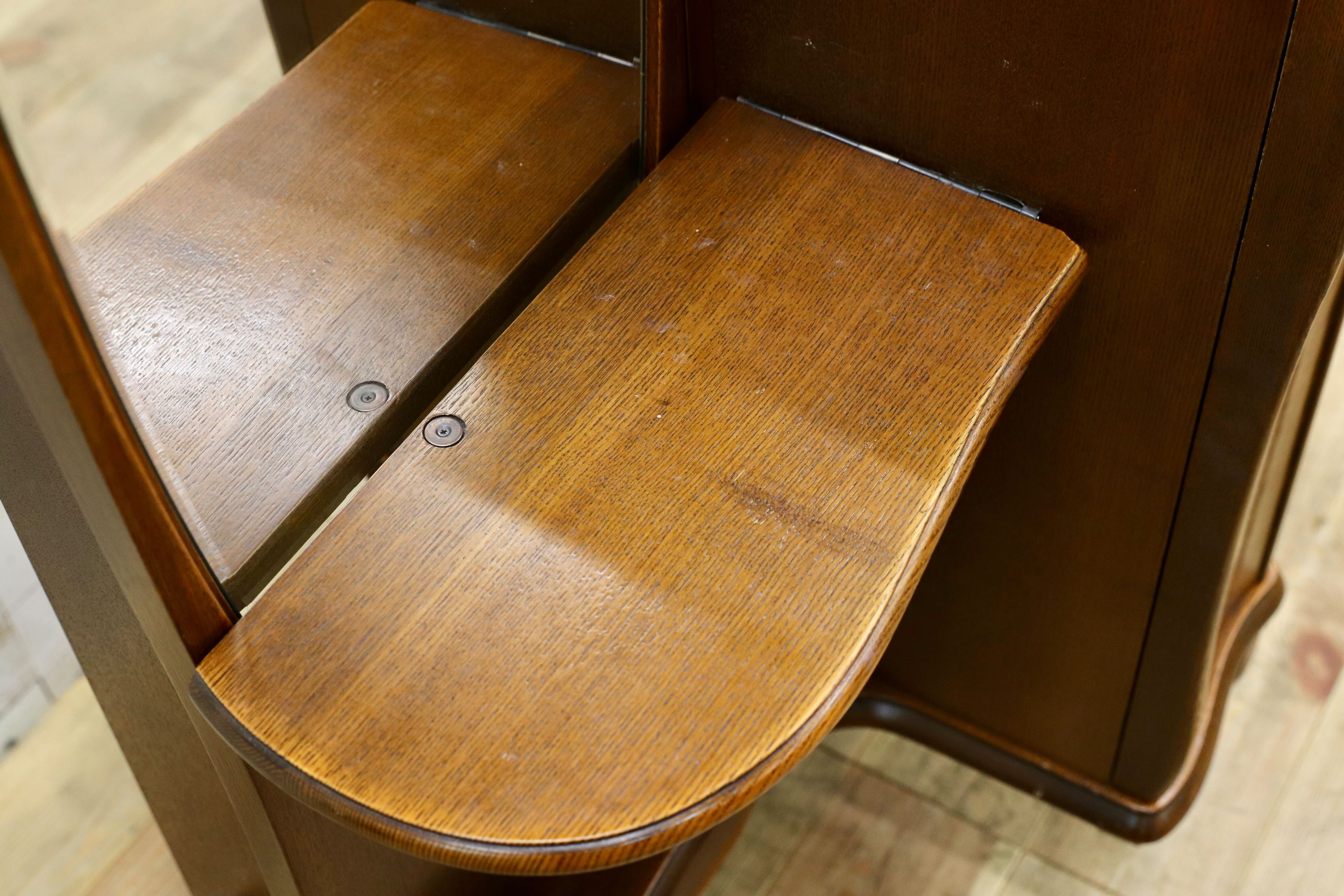 GMIS298○松永工房 カンティーニュ ドレッサー 鏡台 アンティーク エレガント クラシック IDC大塚家具 高級家具