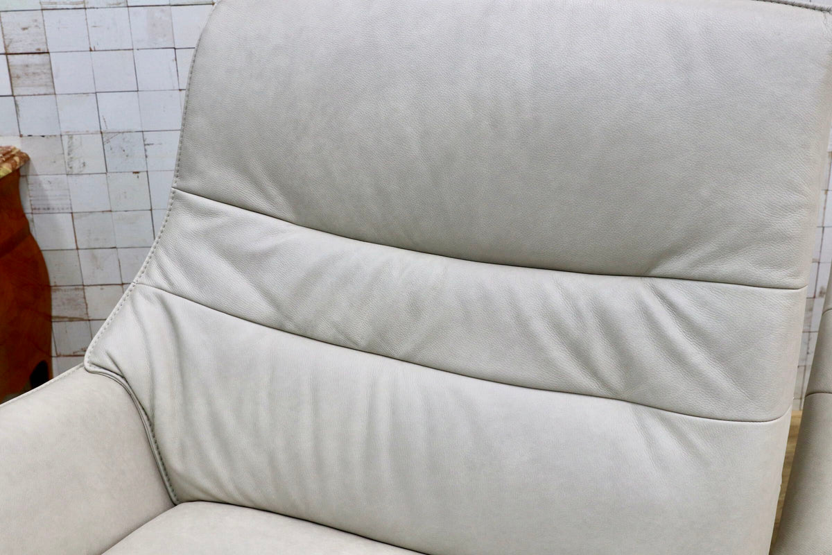 GMJK434○himolla / ヒモラ LALO ラロ 電動リクライニングソファ 2人掛け 総本革 ロングライフ ドイツ製 IDC大塚家具 定価約95万円