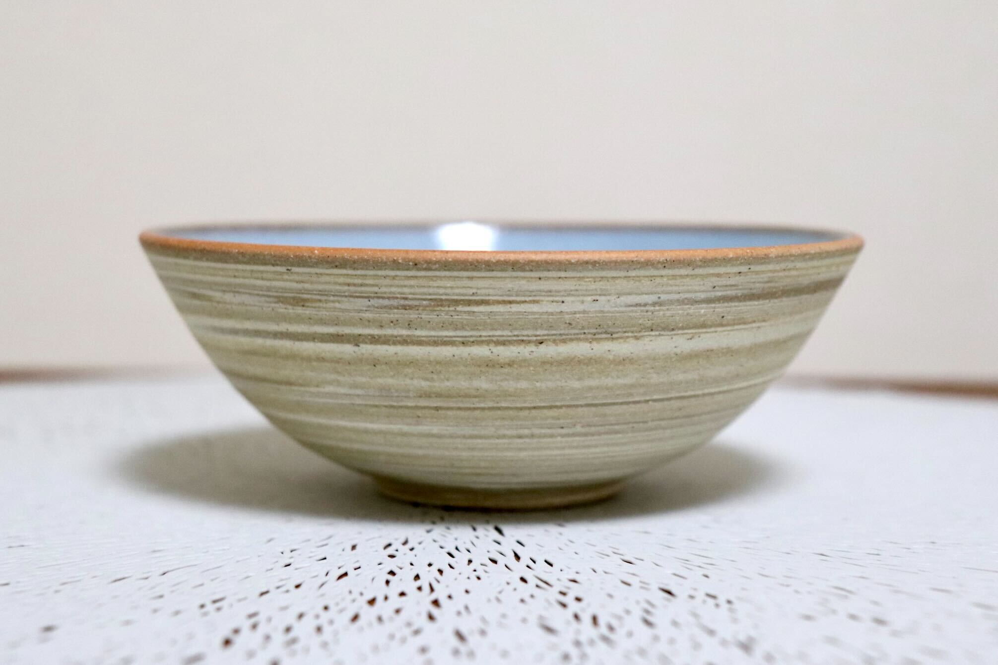 GMIO452D○千代市陶房 清水万佐年 丹波焼 ごはん茶碗 鉢 陶器 丹波篠山 伝統工芸 未使用