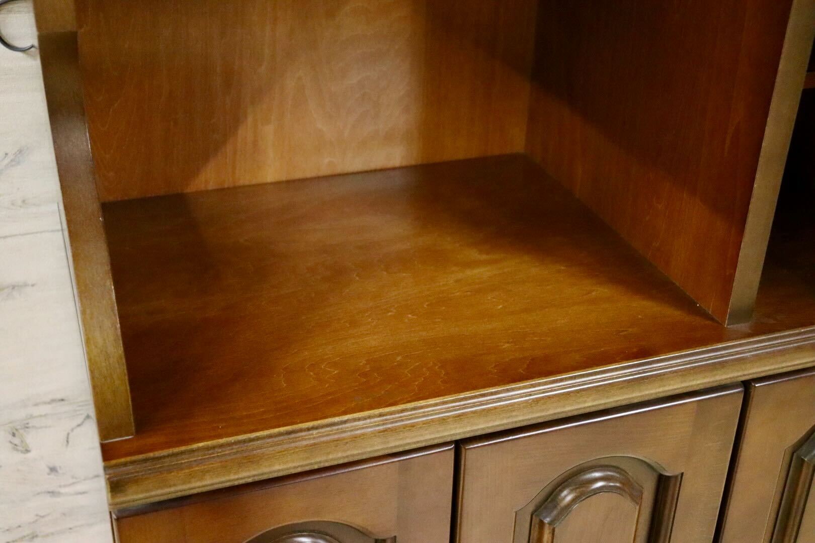 GMIH302○karimoku / カリモク 下駄箱 シューズケース 玄関 収納棚 飾り棚 キャビネット ブラウン 国産家具