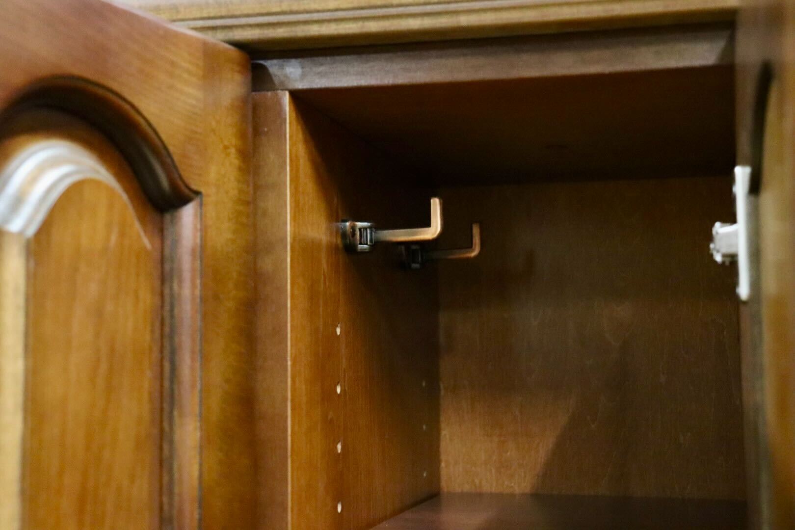 GMIH302○karimoku / カリモク 下駄箱 シューズケース 玄関 収納棚 飾り棚 キャビネット ブラウン 国産家具