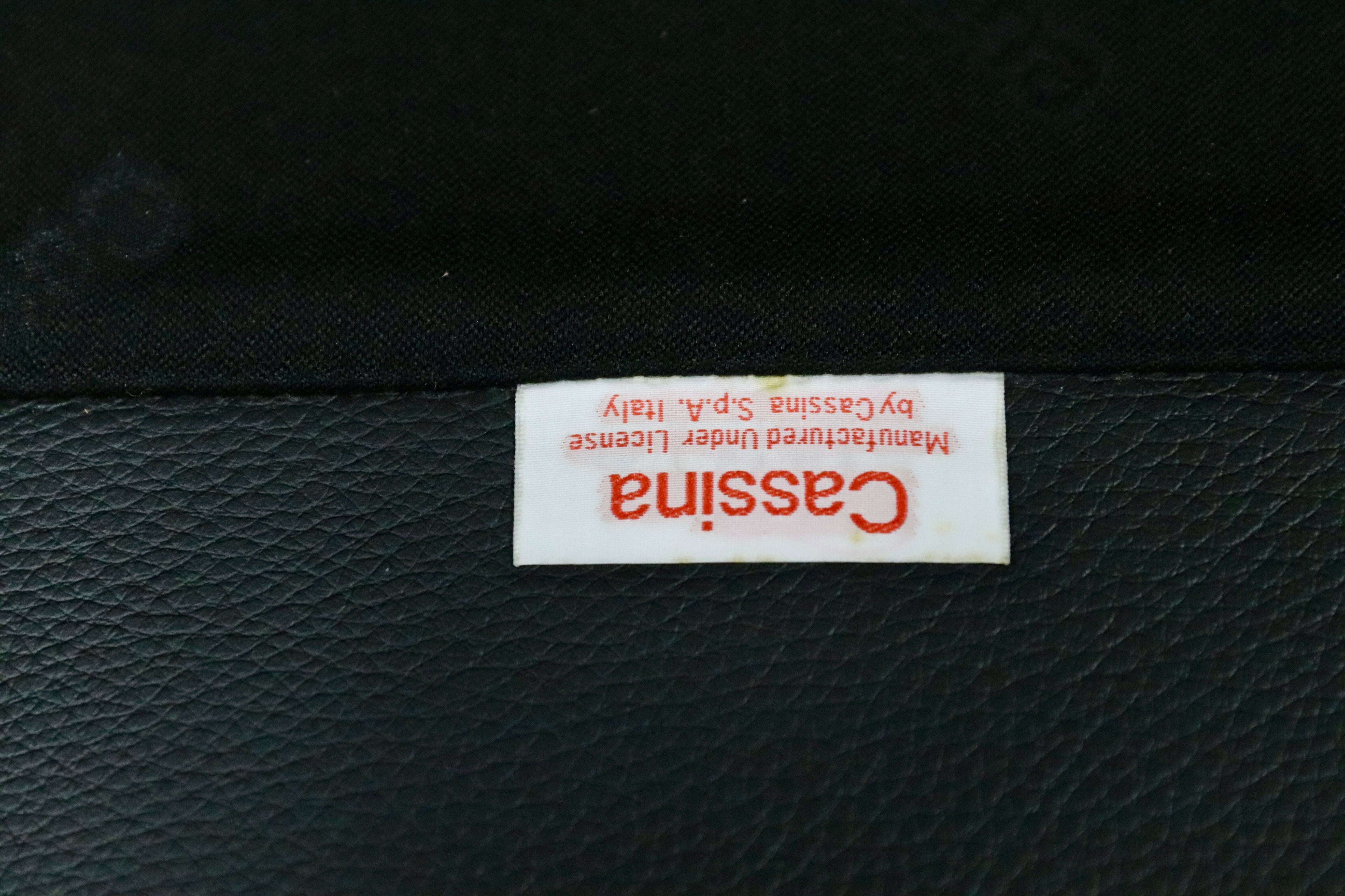 GMIK601○Cassina / カッシーナ MARALUNGA マラルンガ 3人掛けワイド トリプルソファ ヴィコ・マジストレッティ オットマンセット 約344万