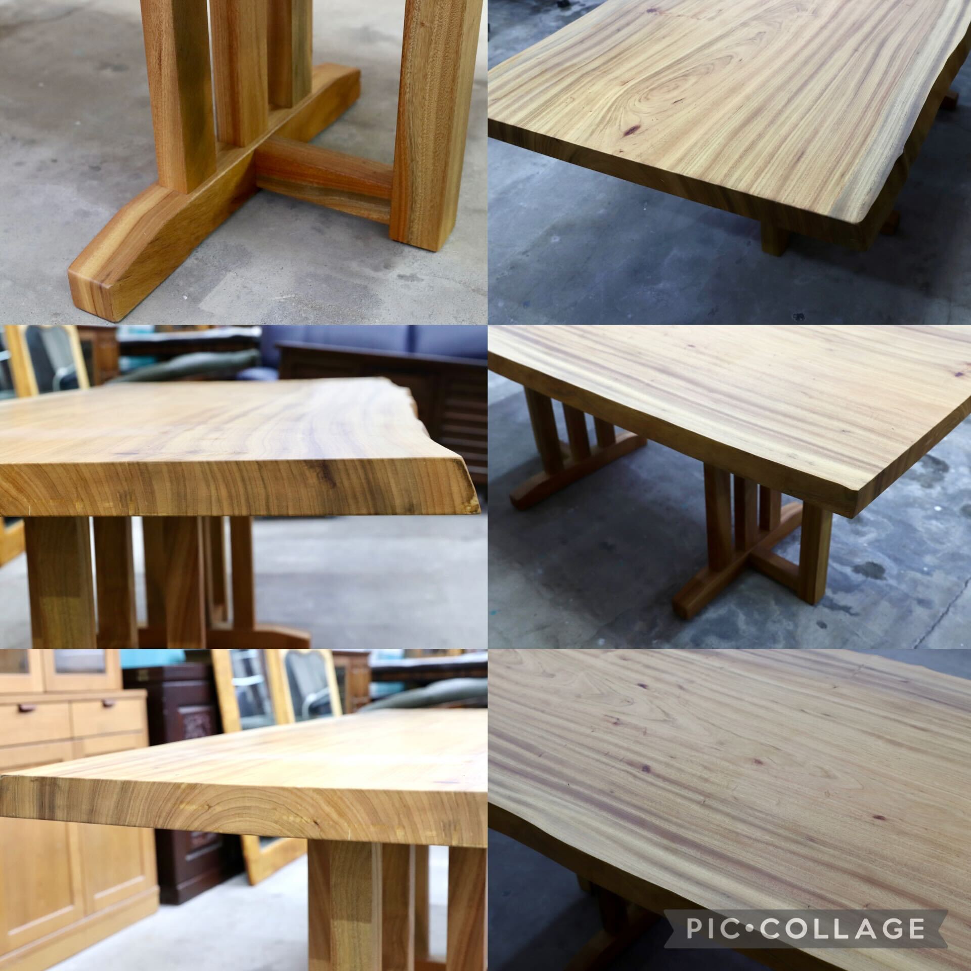 GMIH337○楠 一枚板 ナチュラル モダン ダイニングテーブル 食卓テーブル 定価約65万 モデルルーム展示品