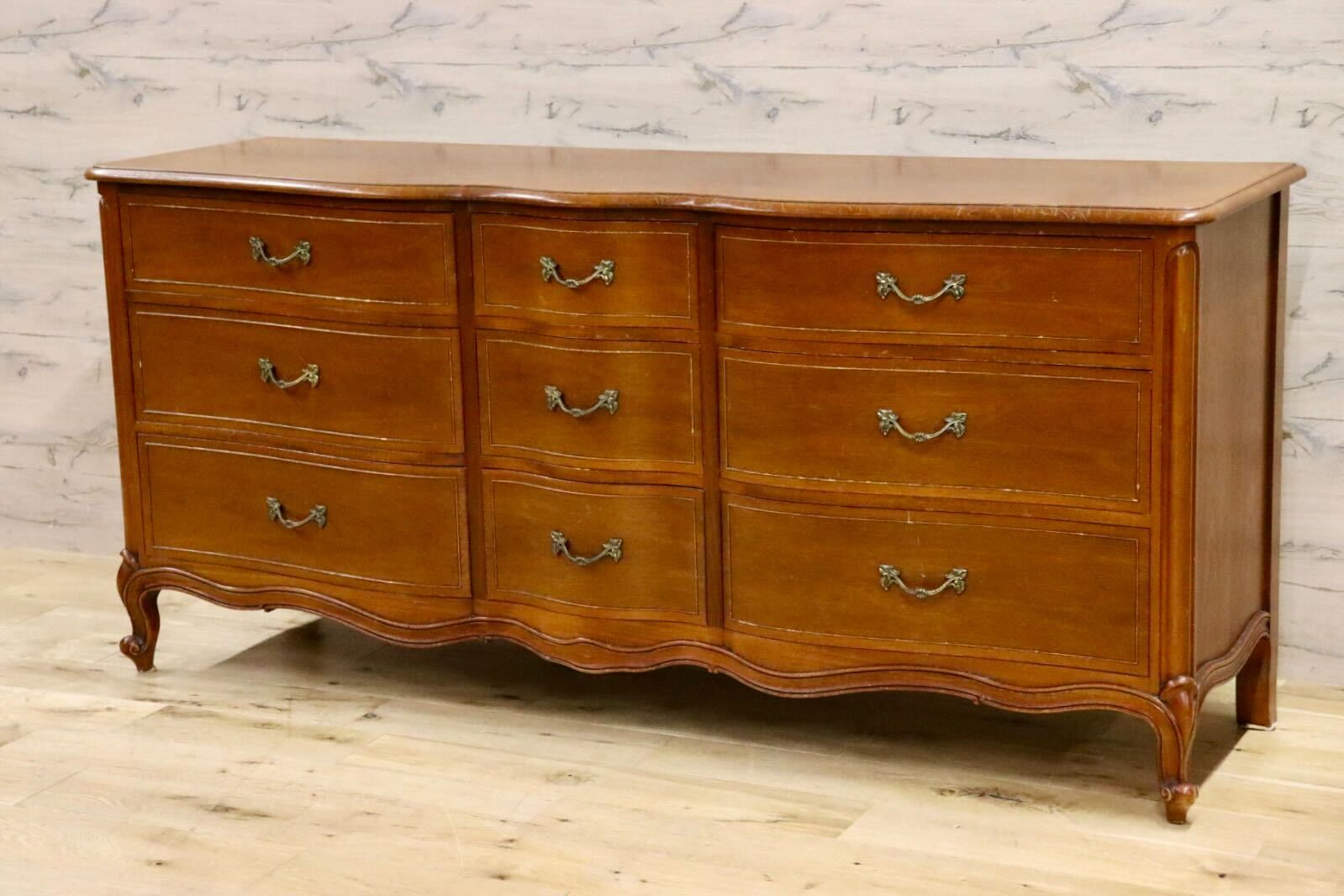 GMIH304○DREXEL HERITAGE / ドレクセルヘリテイジ Touraine ツーレイン サイドボード リビングボード クラシック ヴィンテージ 約49万