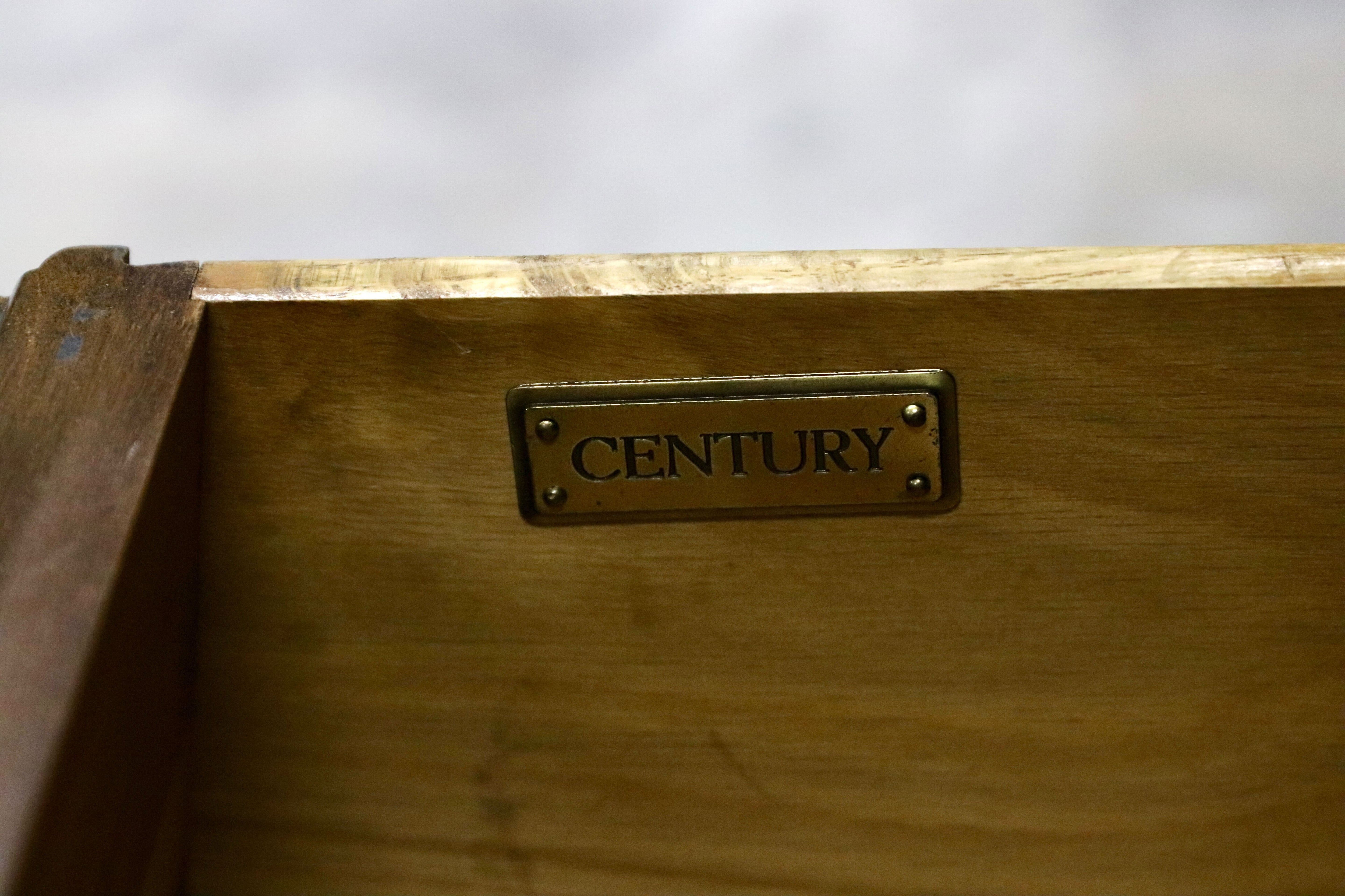 GMIK610○CENTURY / センチュリー アメリカ 最高級 キャビネットリビングボード トールチェスト サァラ麻布取扱 定価約80万 検）ドレクセル