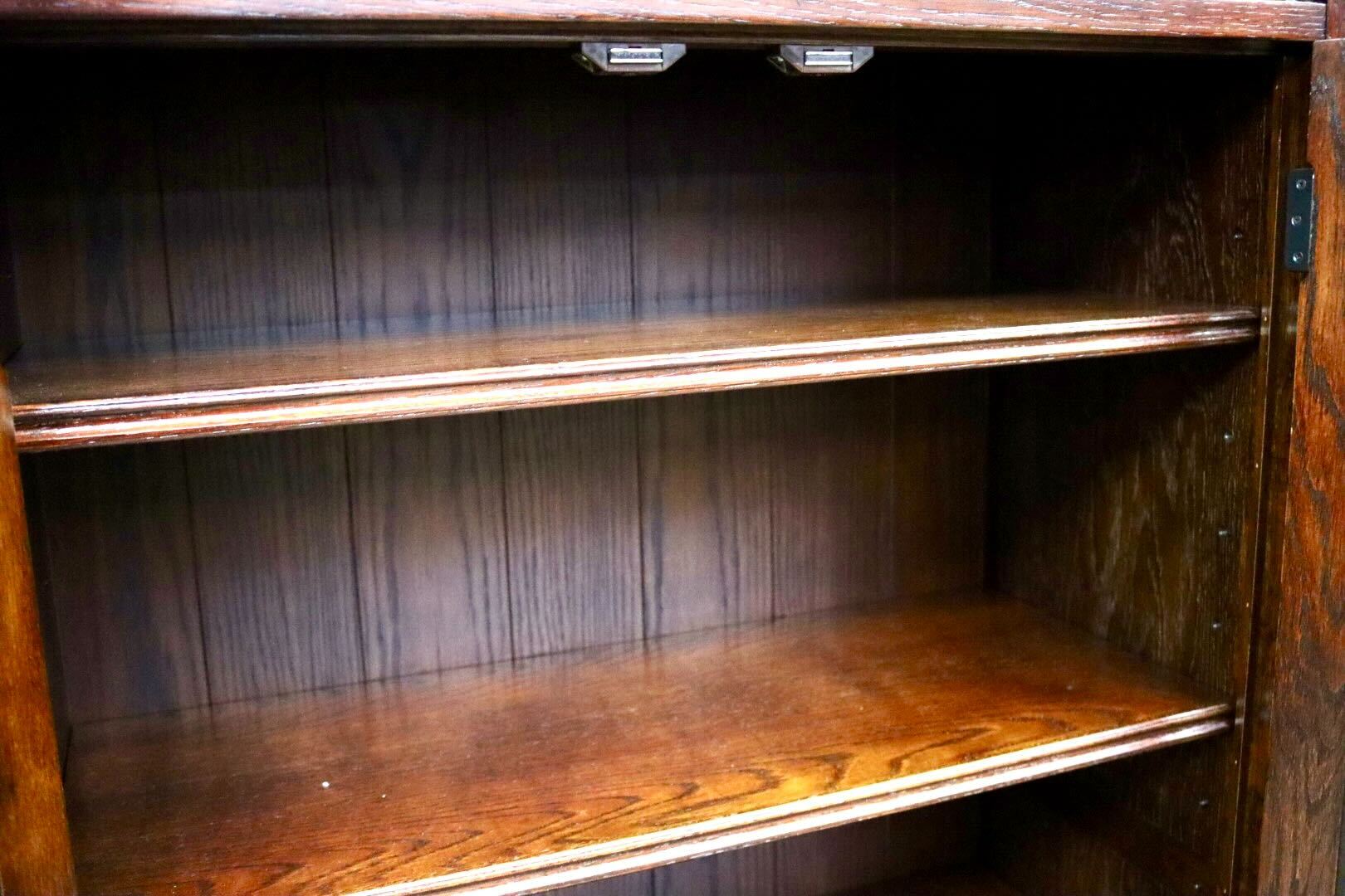 GMIS529○5段シェルフ 本棚 飾り棚 ブックシェルフ キャビネット リビング収納 木製 レトロ クラシック ヴィンテージ