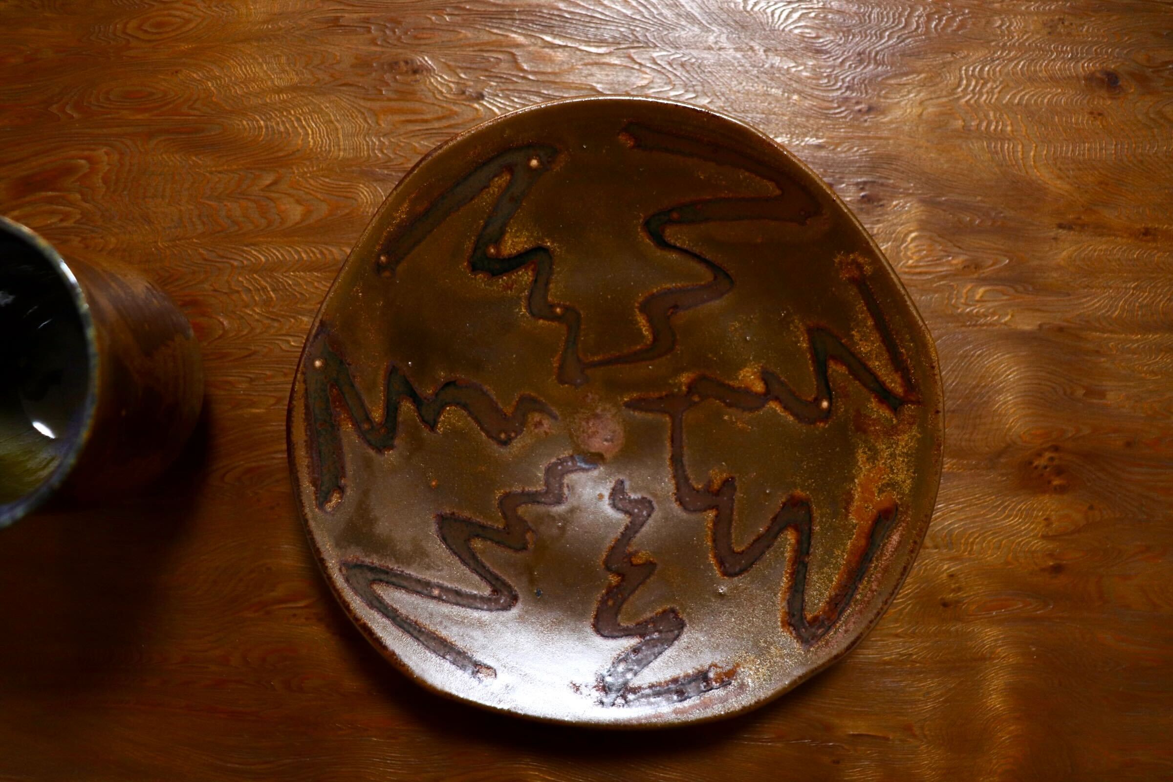 GMIO439B○千代市陶房 清水千代市 丹波焼 コーヒー碗皿 伝統工芸