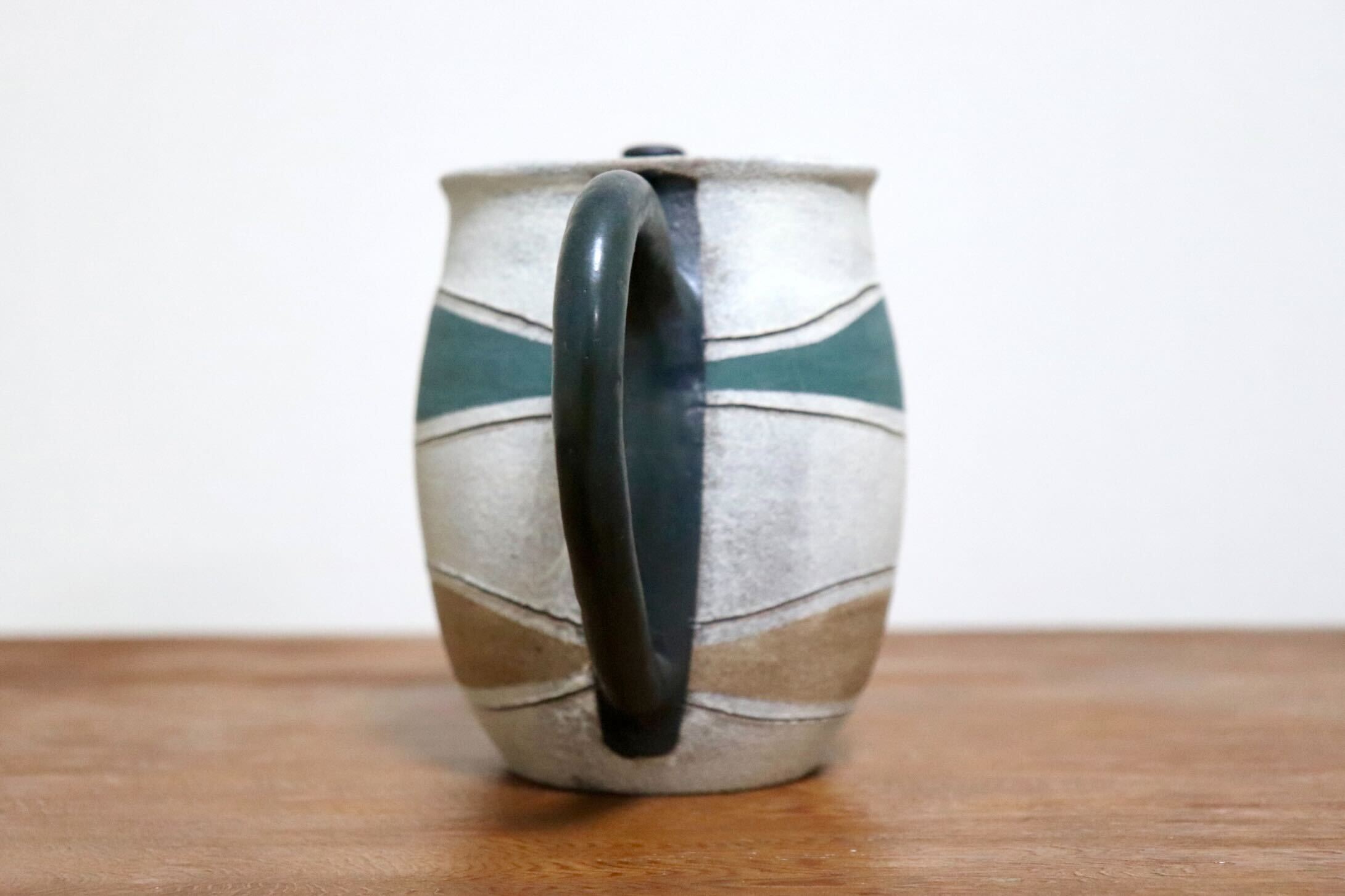 GMIO473A◯市野悟窯 市野哲次 丹波焼 ティーポット 陶器 丹波篠山 伝統工芸 未使用