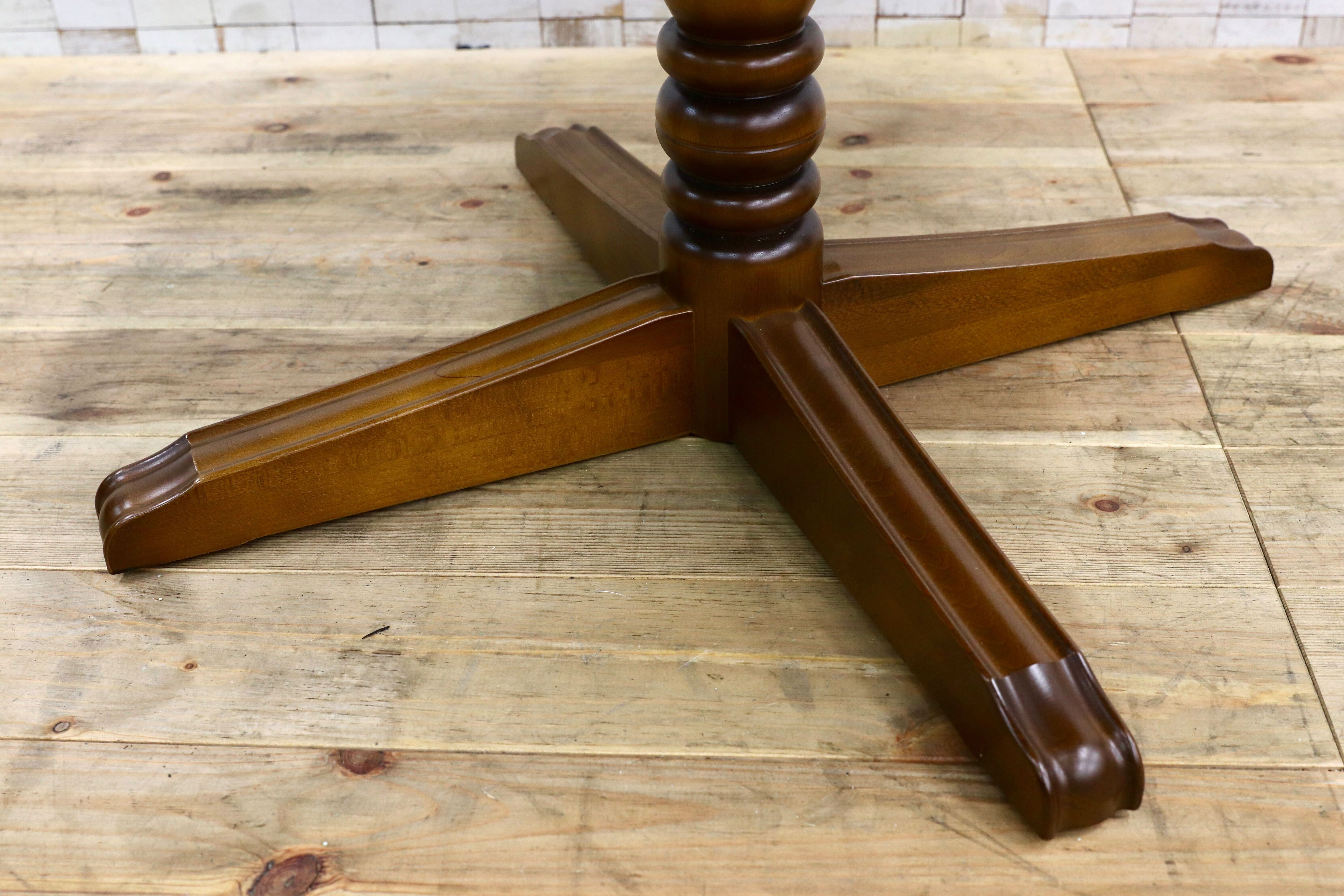 GMIK598○karimoku / カリモク コロニアル ラウンドテーブル 丸テーブル ダイニングテーブル 食卓テーブル クラシック アンティーク レトロ