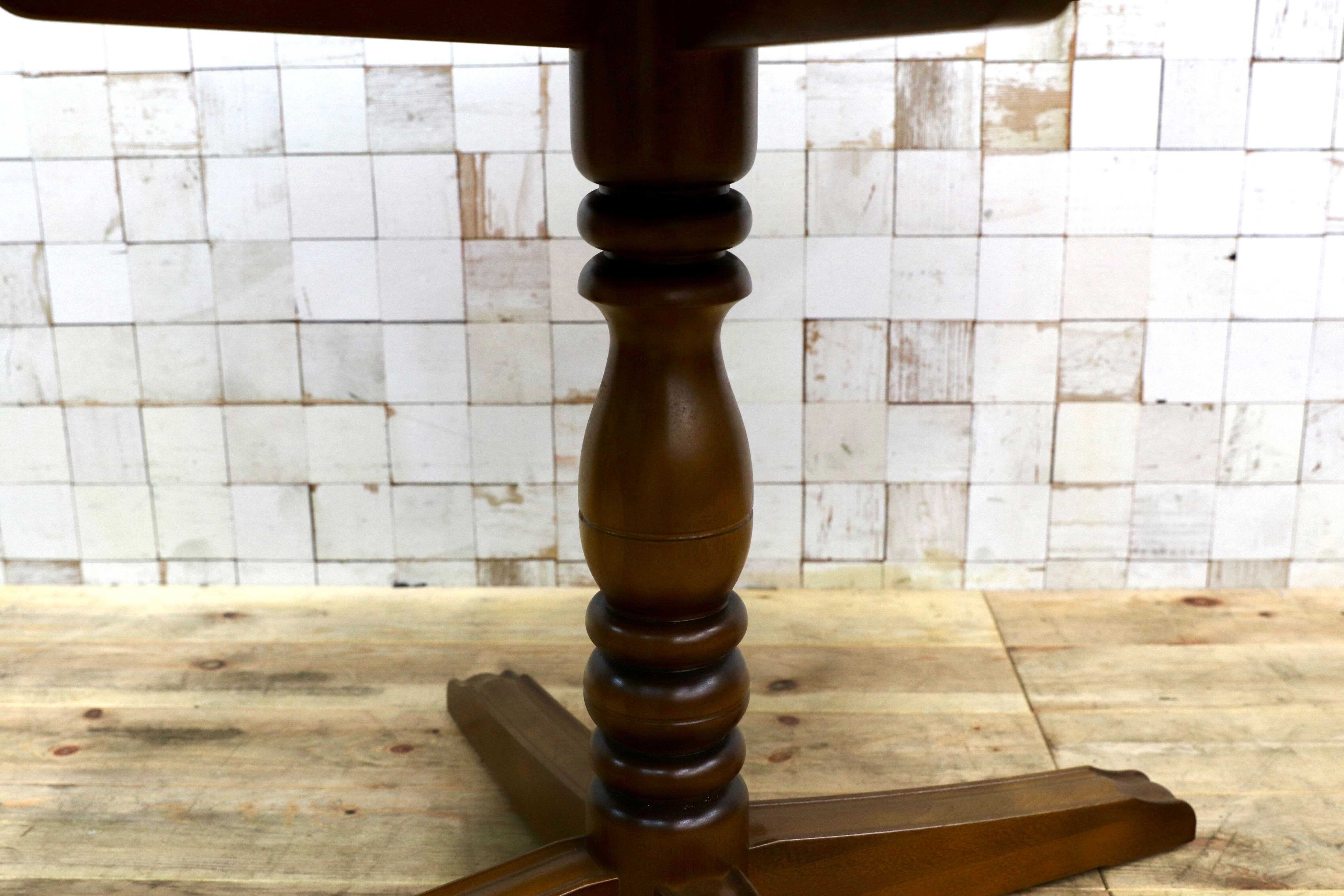 GMIK598○karimoku / カリモク コロニアル ラウンドテーブル 丸テーブル ダイニングテーブル 食卓テーブル クラシック アンティーク レトロ