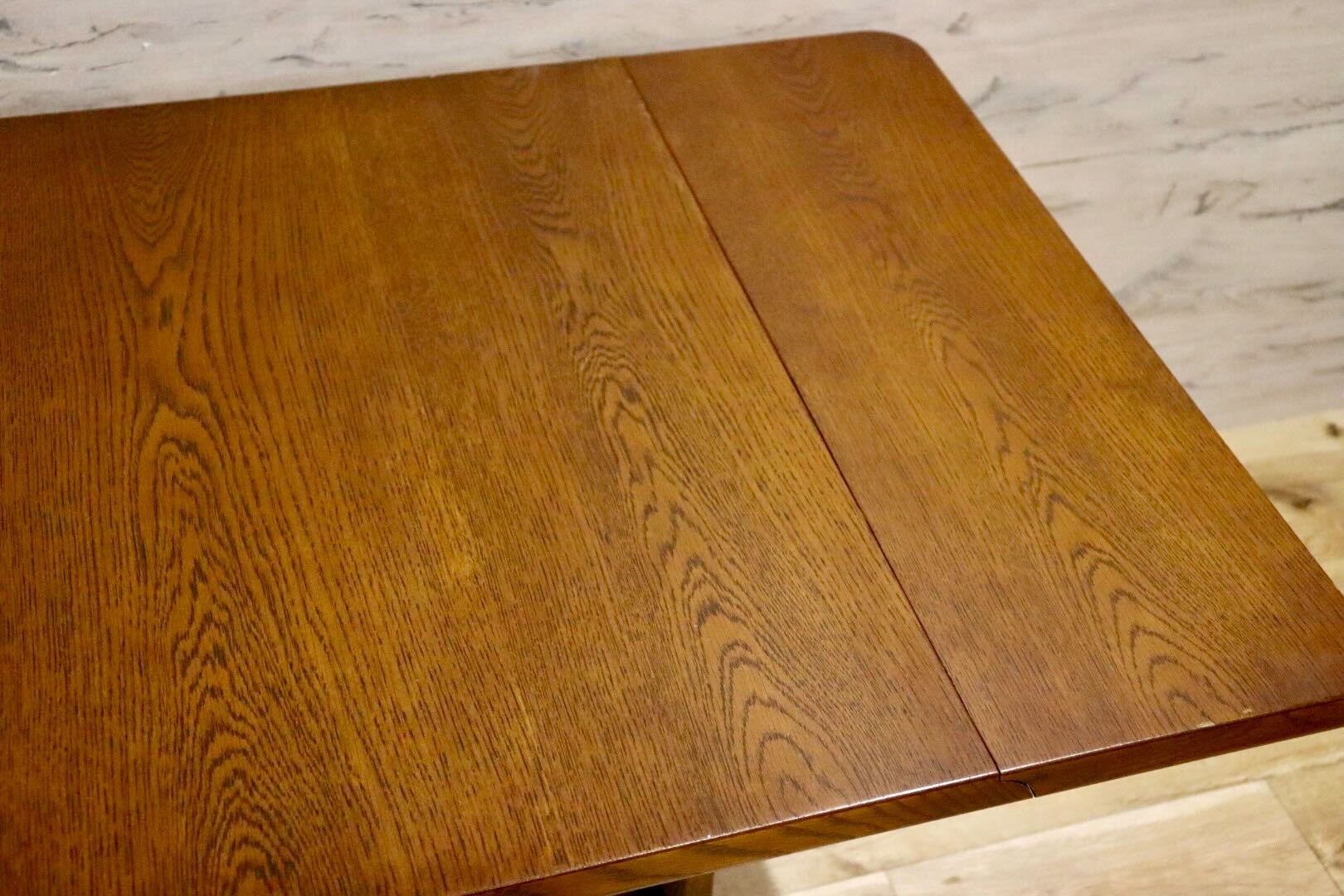 三越家具 ブルージュ 楢材 クラシカル バタフライ ダイニングテーブル 机 三越家具 ブルージュ 楢材 クラシカル バタフライ ダイニングテーブル 机